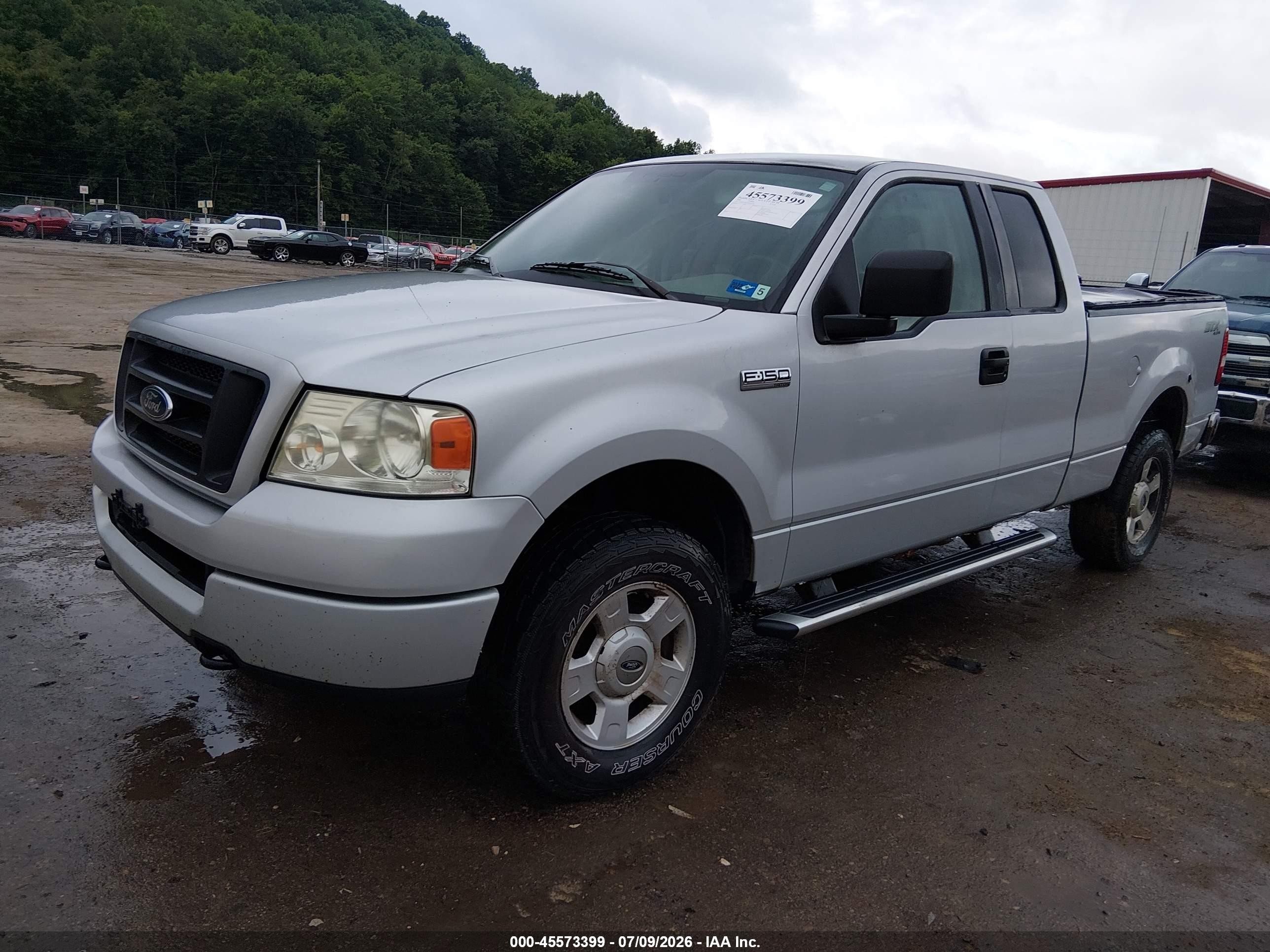 2004 Ford F-150 Stx/xl/xlt Серебряный vin: 1FTRX14W24NB41474