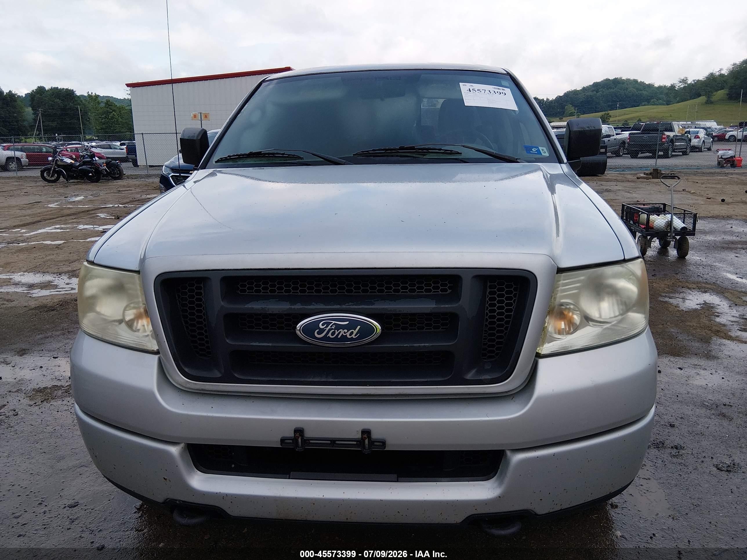 2004 Ford F-150 Stx/xl/xlt Серебряный vin: 1FTRX14W24NB41474