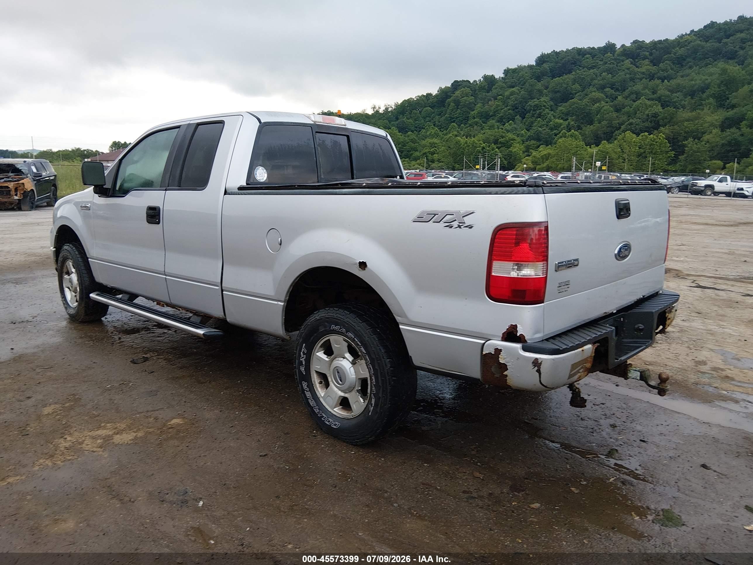 2004 Ford F-150 Stx/xl/xlt Серебряный vin: 1FTRX14W24NB41474
