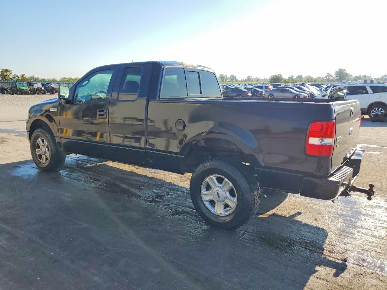 2005 Ford F150 Black vin: 1FTRX14W25FA83572