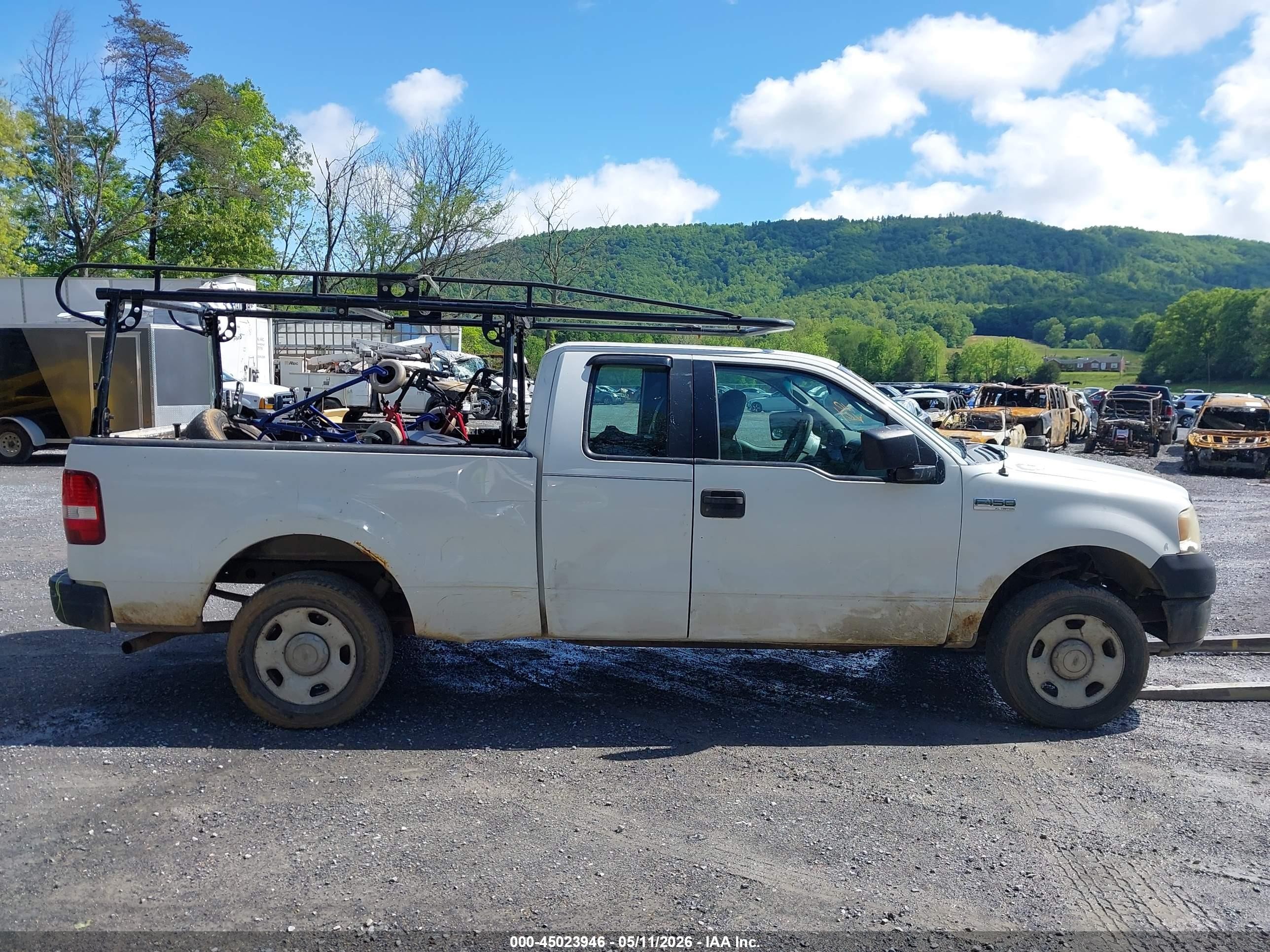 2006 Ford F-150 Stx/xl/xlt Белый vin: 1FTRX14W26KD00241