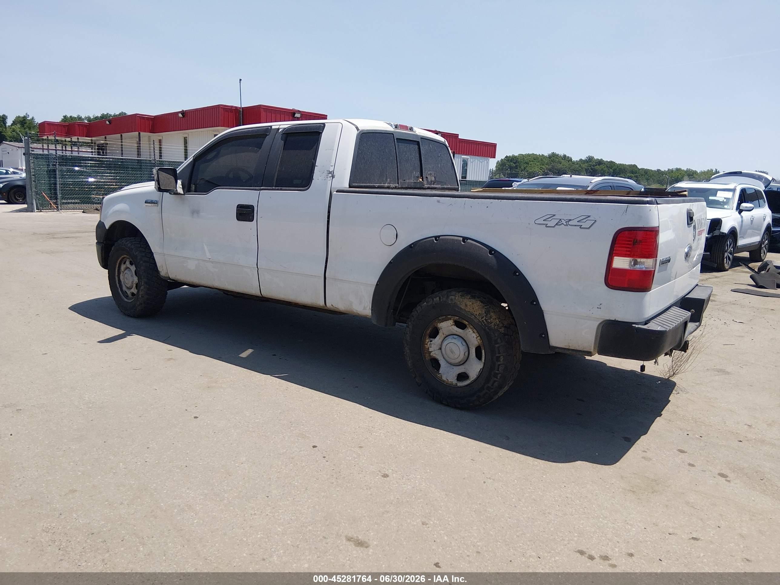 2007 Ford F-150 Fx4/stx/xl/xlt White vin: 1FTRX14W27FA61283
