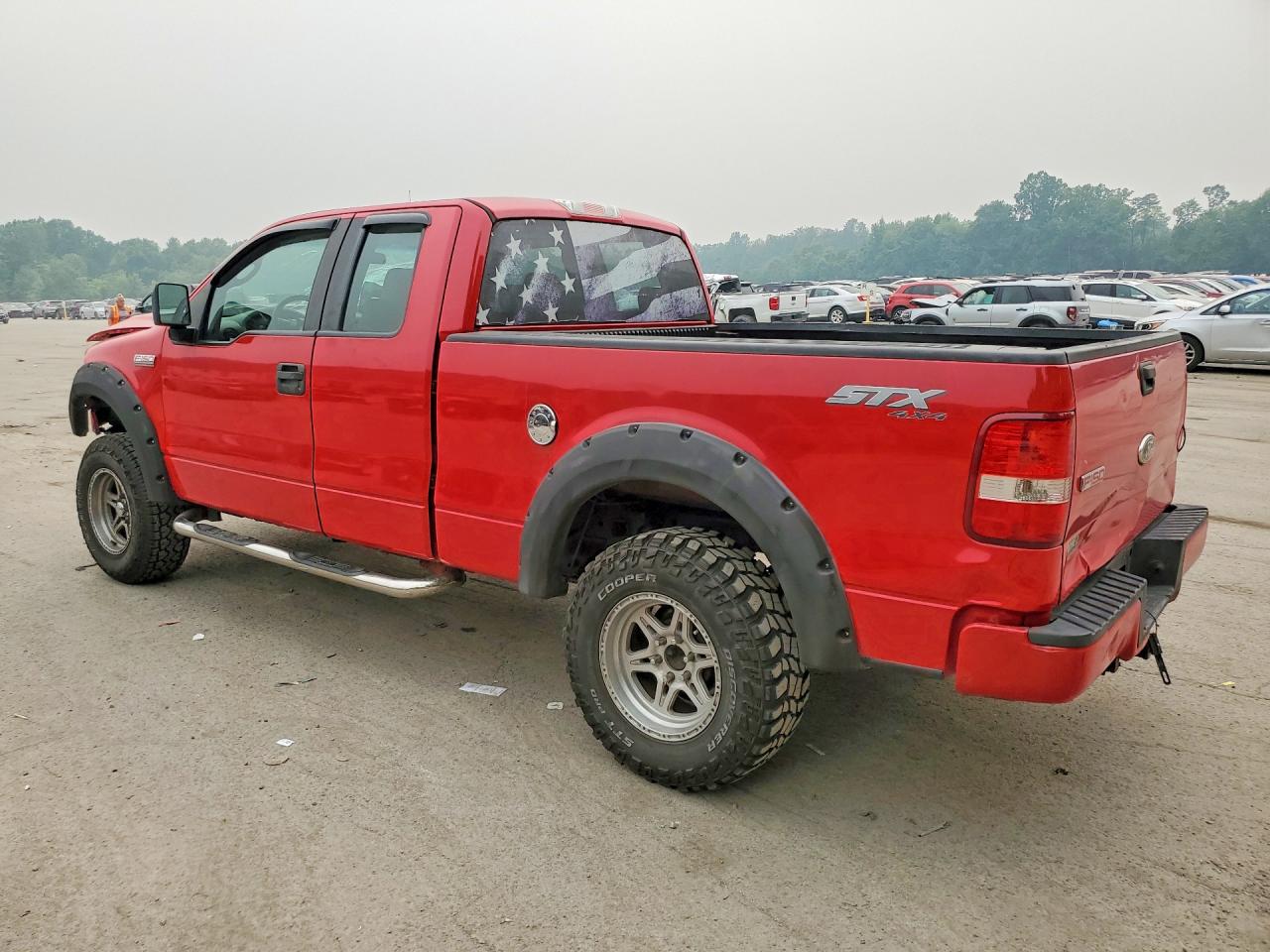 2008 Ford F150 Red vin: 1FTRX14W28FC21244