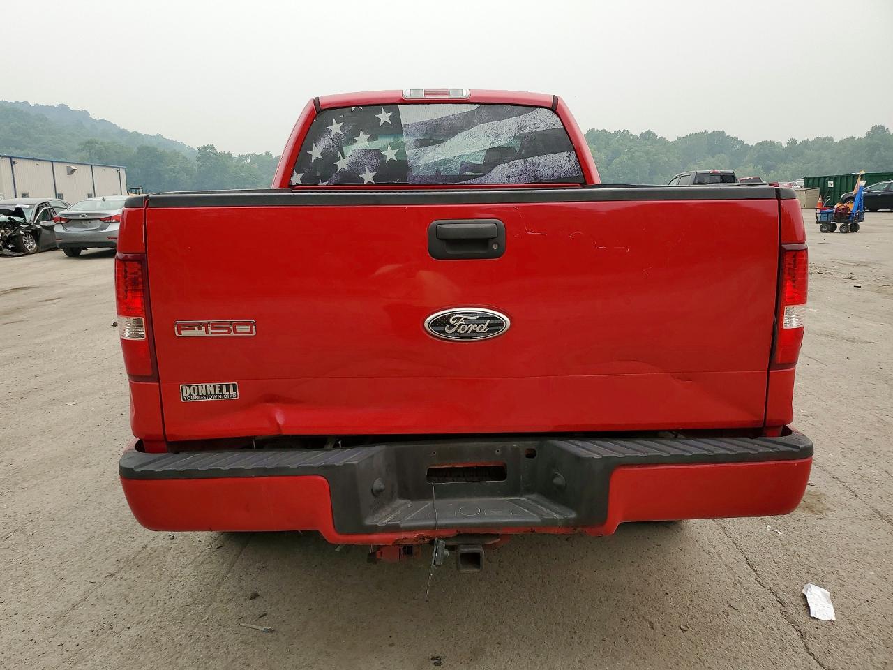 2008 Ford F150 Red vin: 1FTRX14W28FC21244