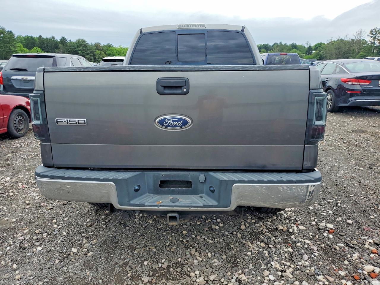 2004 Ford F150 Gray vin: 1FTRX14W34NB24859