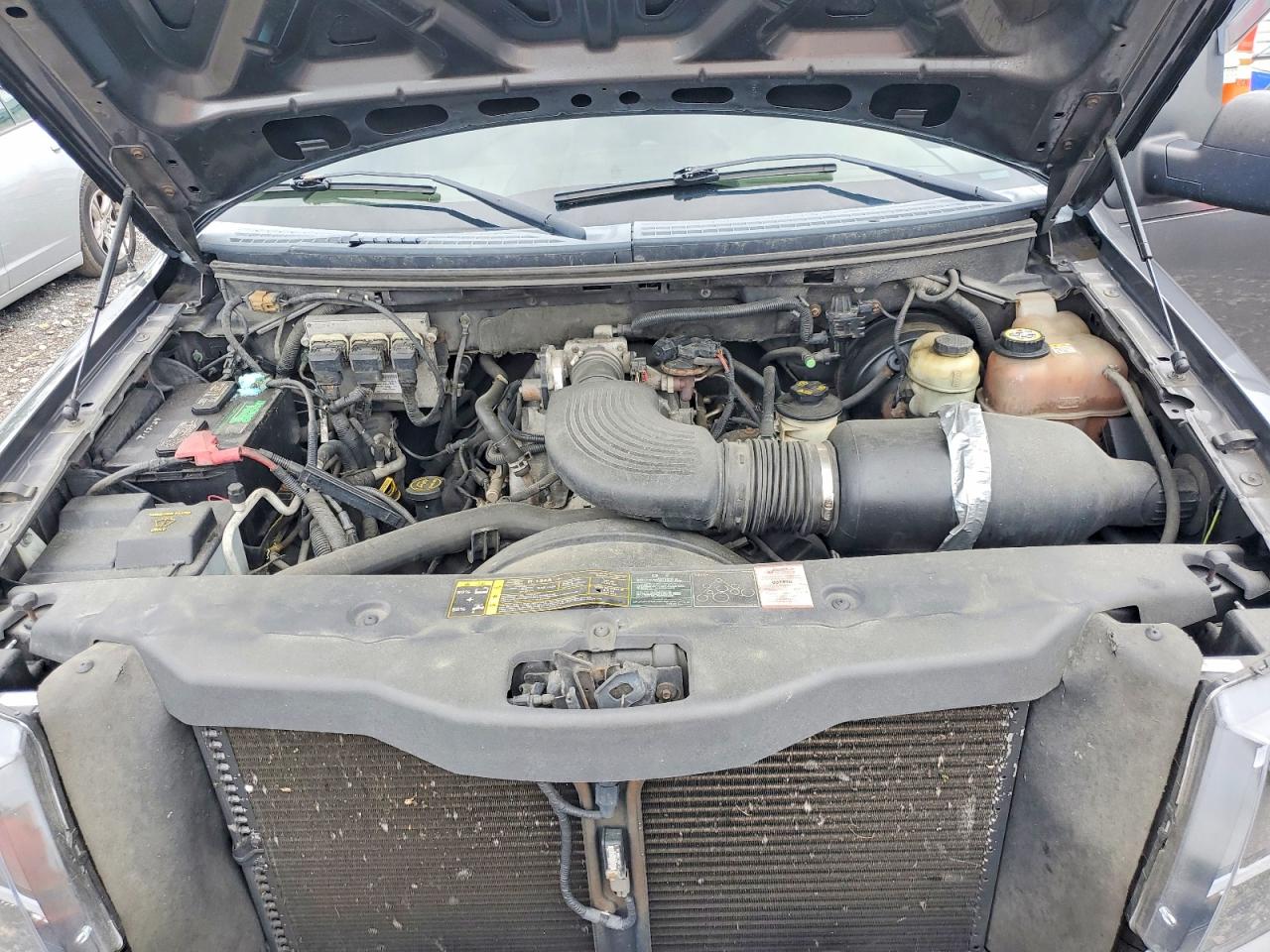 2004 Ford F150 Gray vin: 1FTRX14W34NB24859
