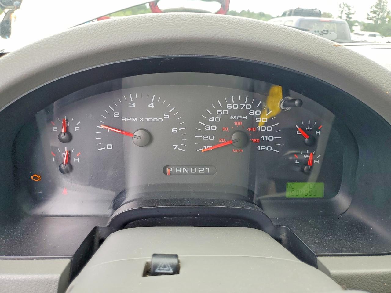 2004 Ford F150 Gray vin: 1FTRX14W34NB24859