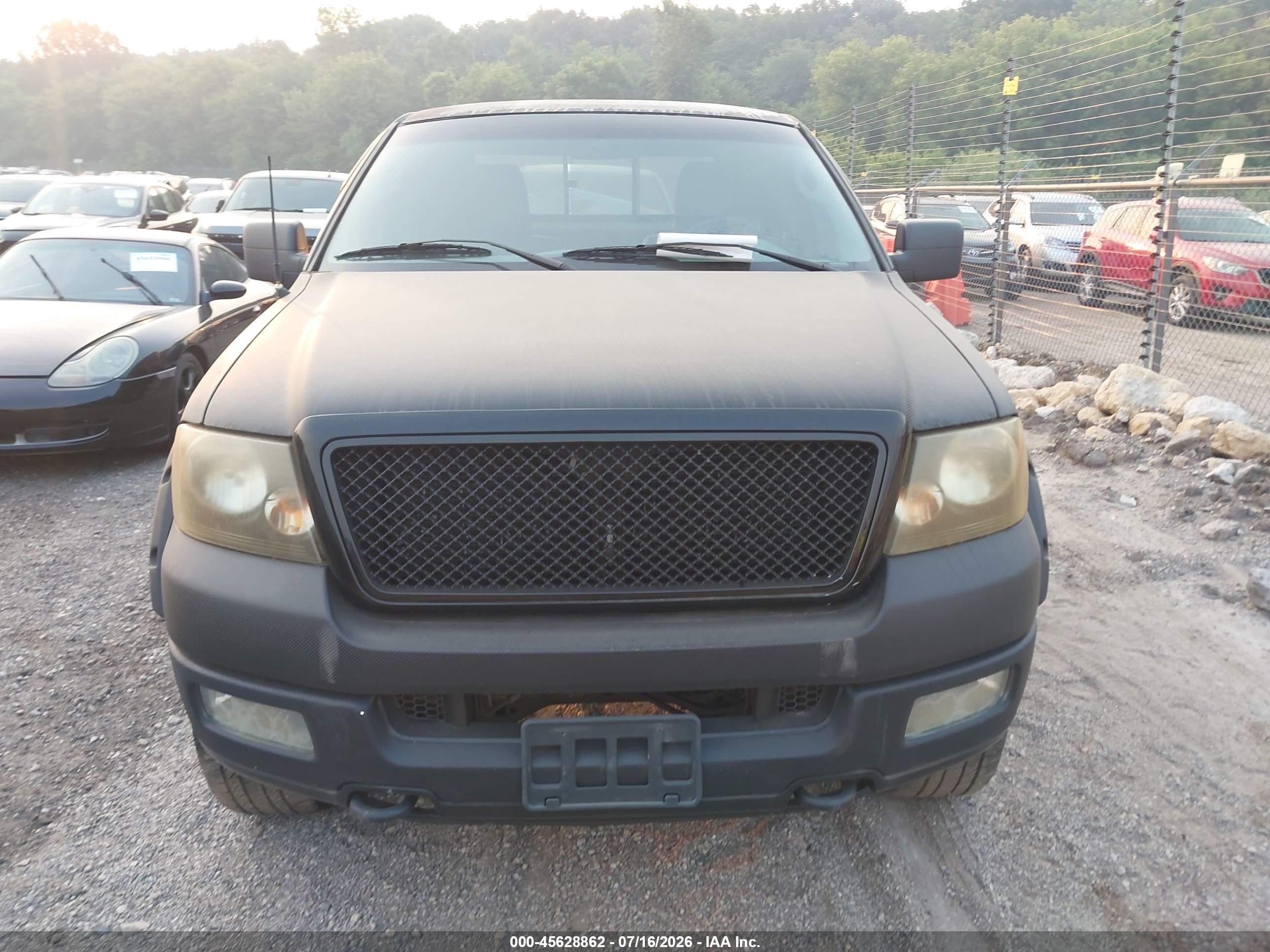 2004 Ford F-150 Stx/xl/xlt Black vin: 1FTRX14W34NB40821