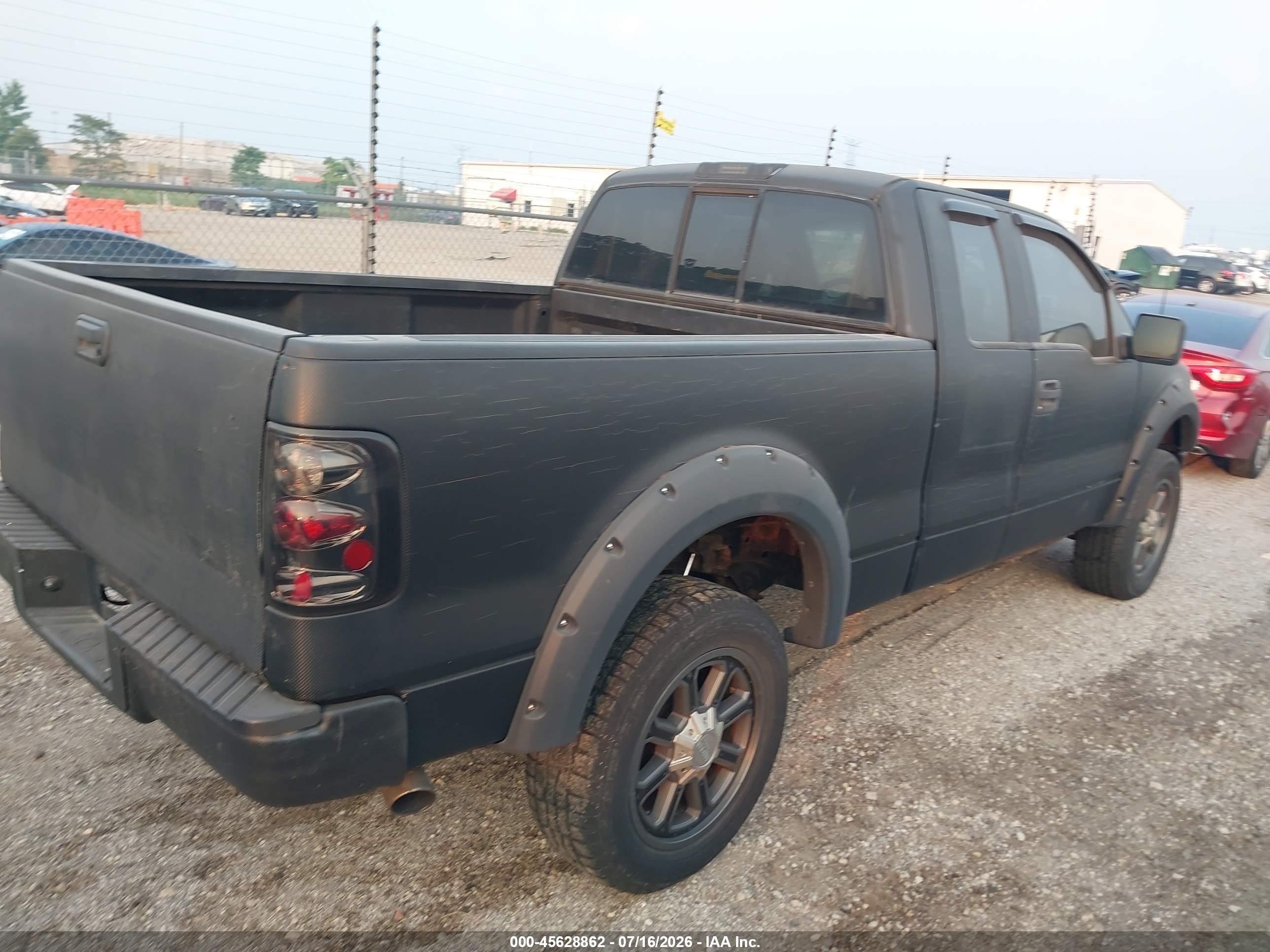 2004 Ford F-150 Stx/xl/xlt Black vin: 1FTRX14W34NB40821