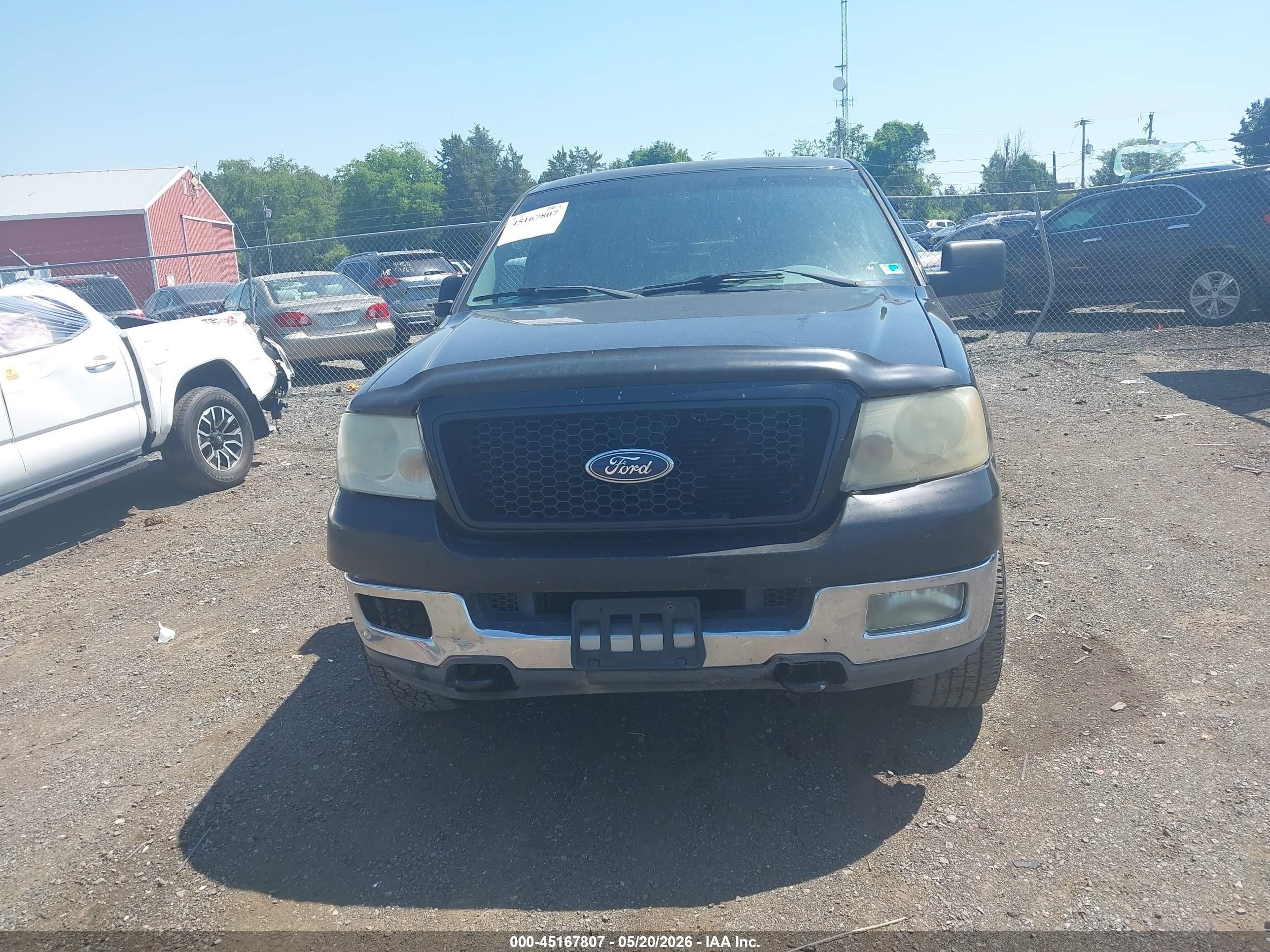 2004 Ford F-150 Stx/xl/xlt Black vin: 1FTRX14W34NB63807