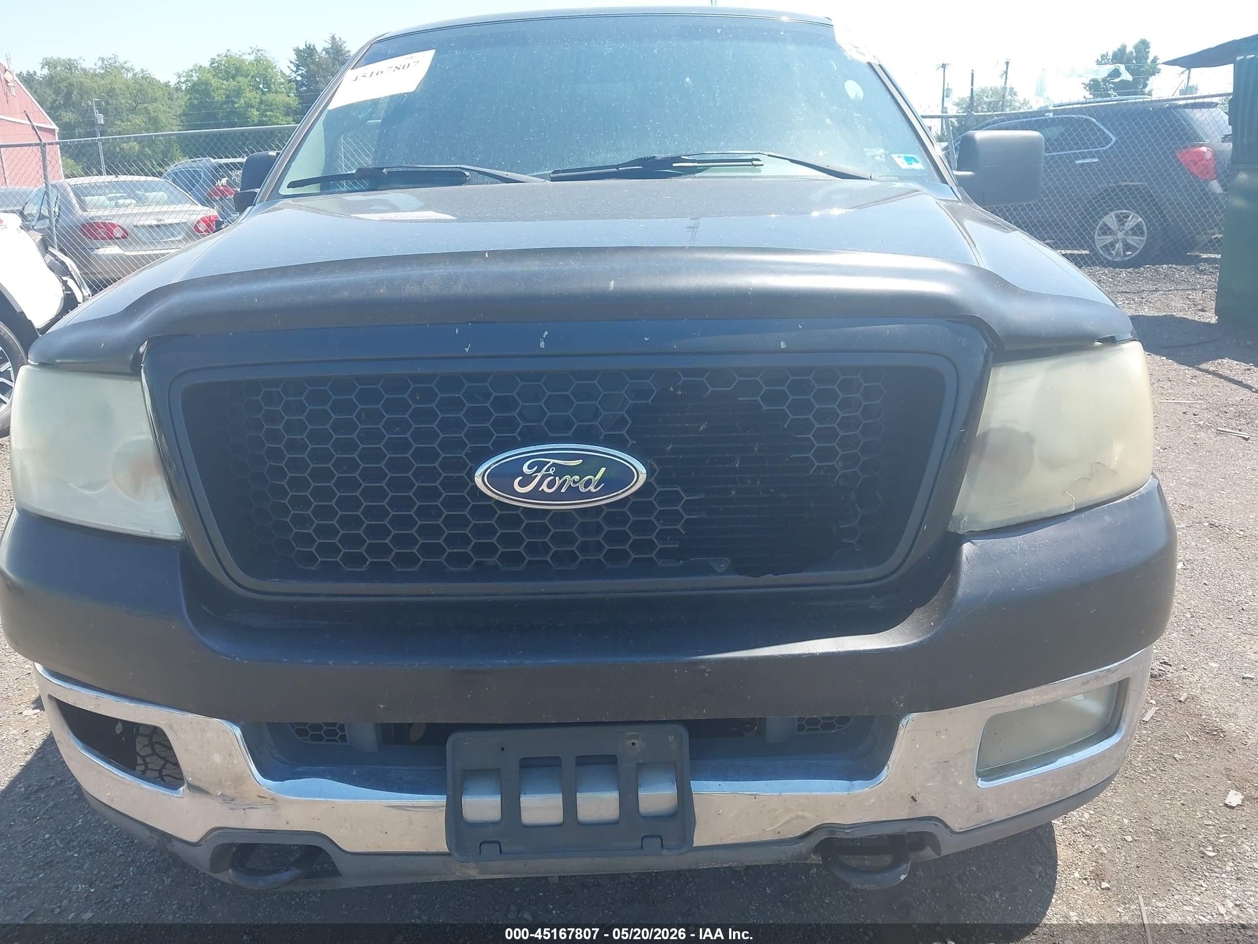 2004 Ford F-150 Stx/xl/xlt Black vin: 1FTRX14W34NB63807