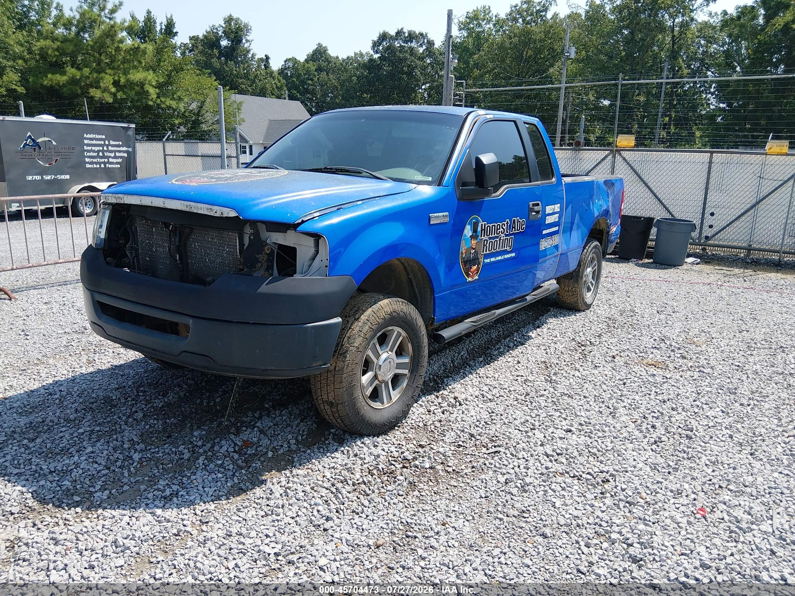 2006 Ford F-150 Stx/xl/xlt Gray vin: 1FTRX14W36KC90321