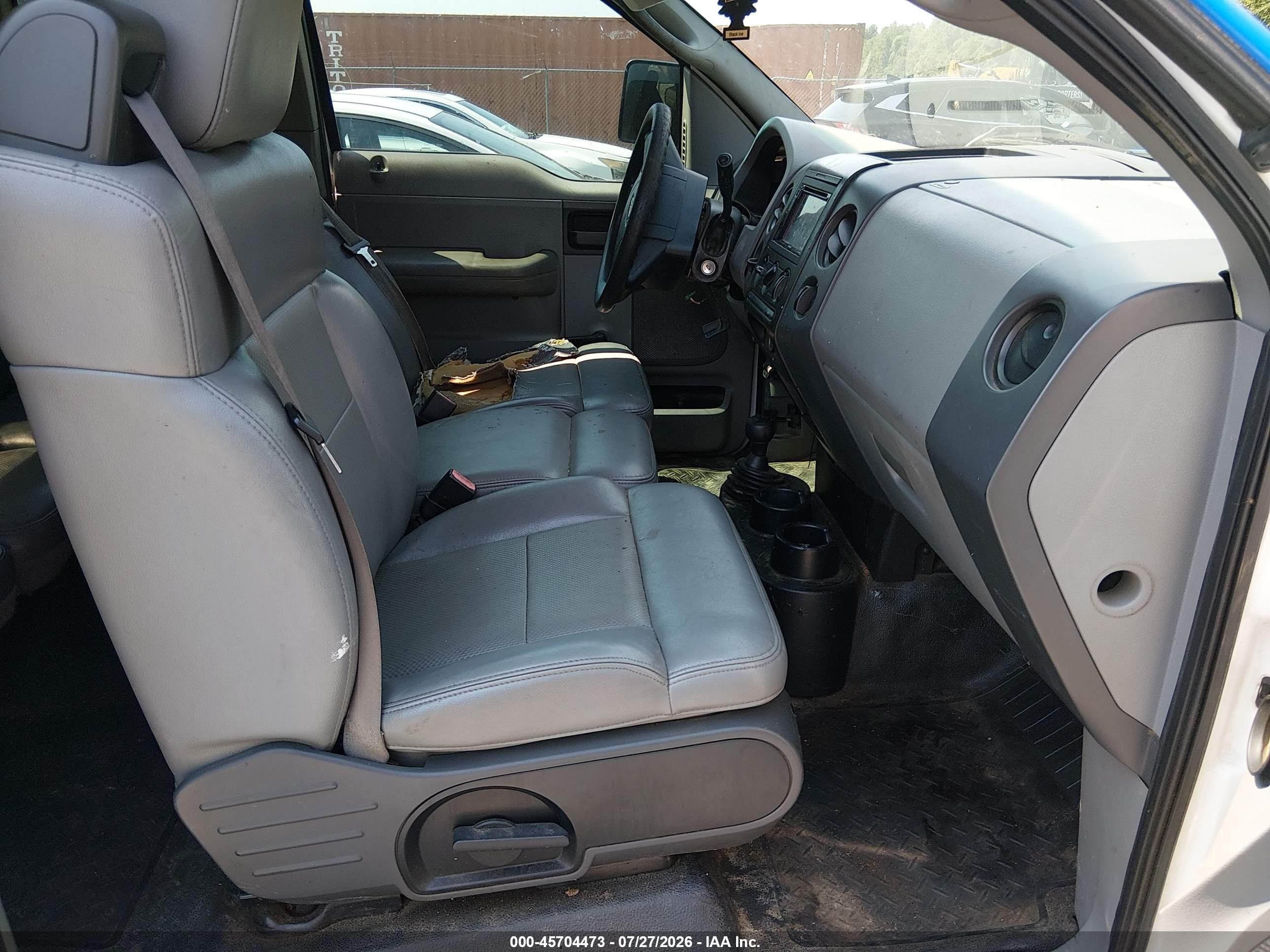 2006 Ford F-150 Stx/xl/xlt Gray vin: 1FTRX14W36KC90321
