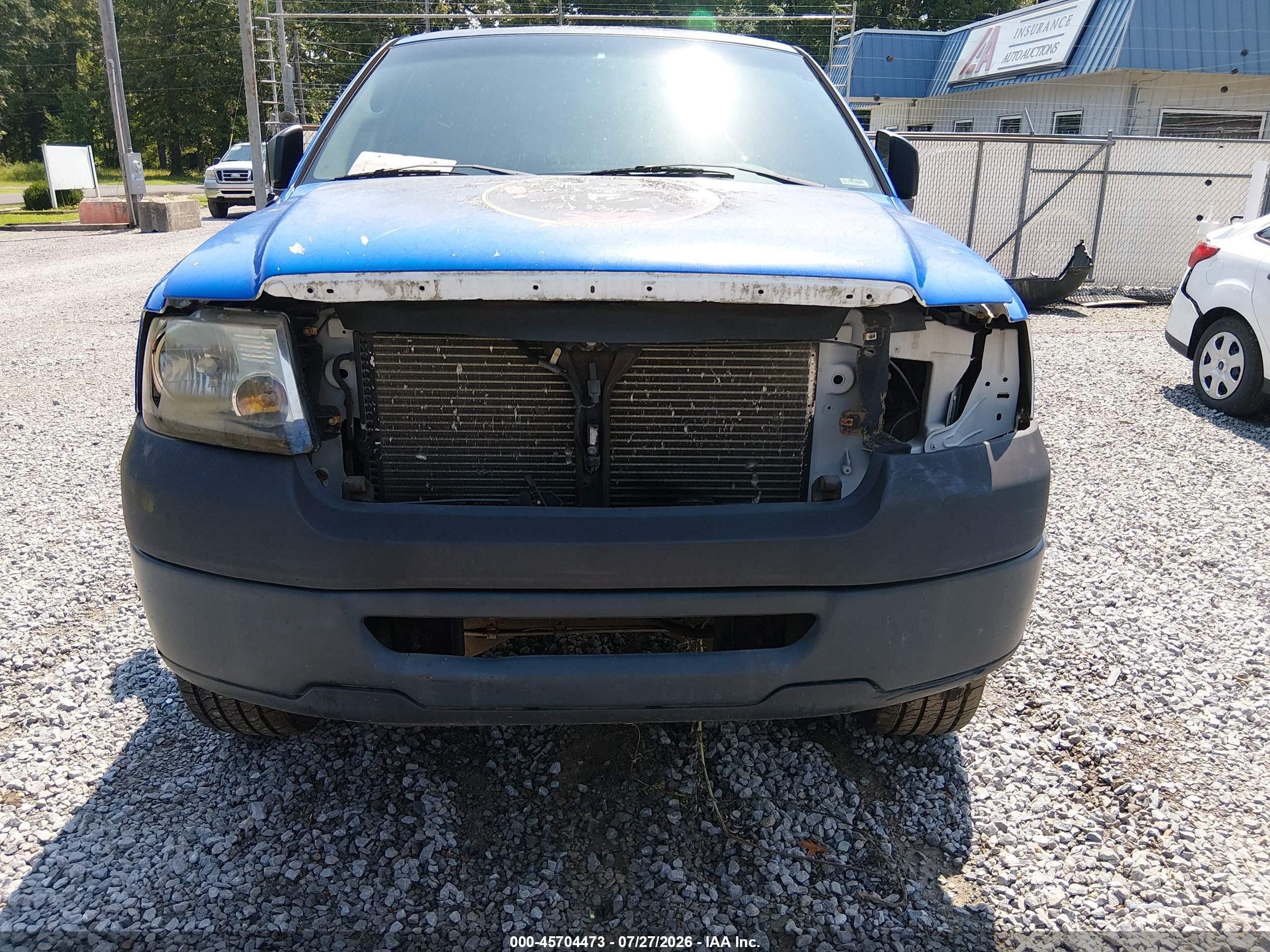2006 Ford F-150 Stx/xl/xlt Gray vin: 1FTRX14W36KC90321