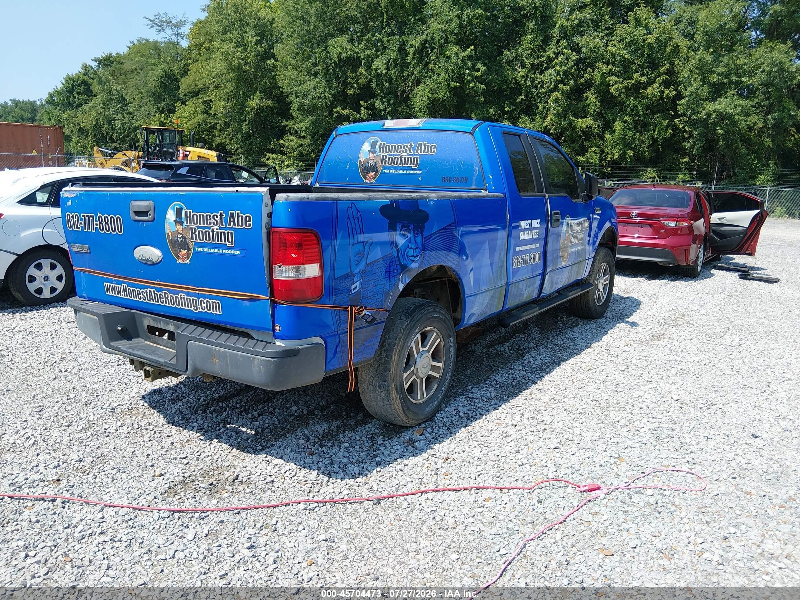 2006 Ford F-150 Stx/xl/xlt Gray vin: 1FTRX14W36KC90321