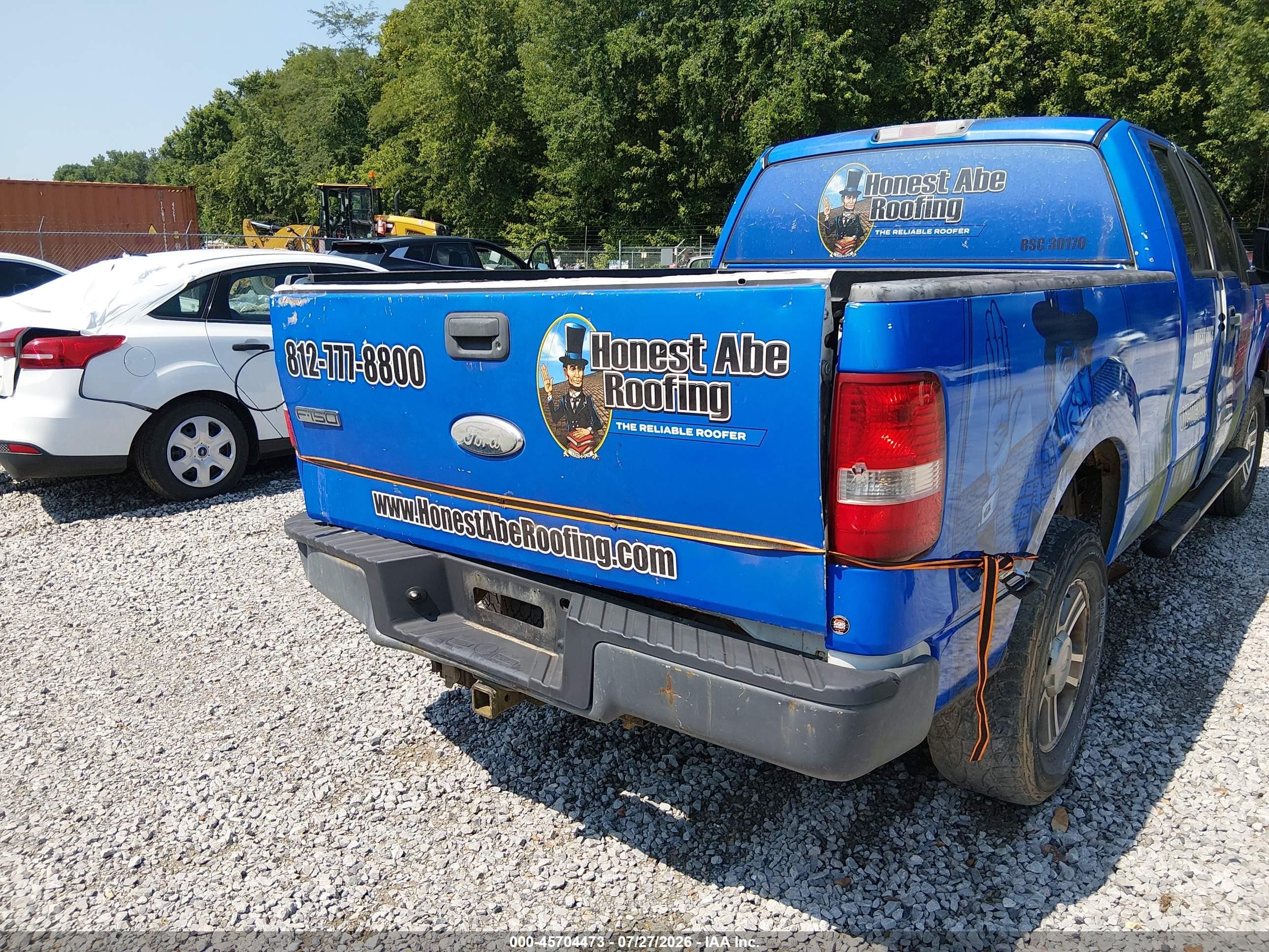 2006 Ford F-150 Stx/xl/xlt Gray vin: 1FTRX14W36KC90321