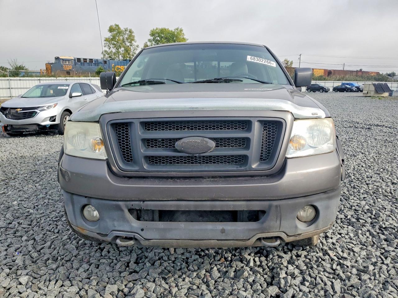 2006 Ford F150 Gray vin: 1FTRX14W36NB00614