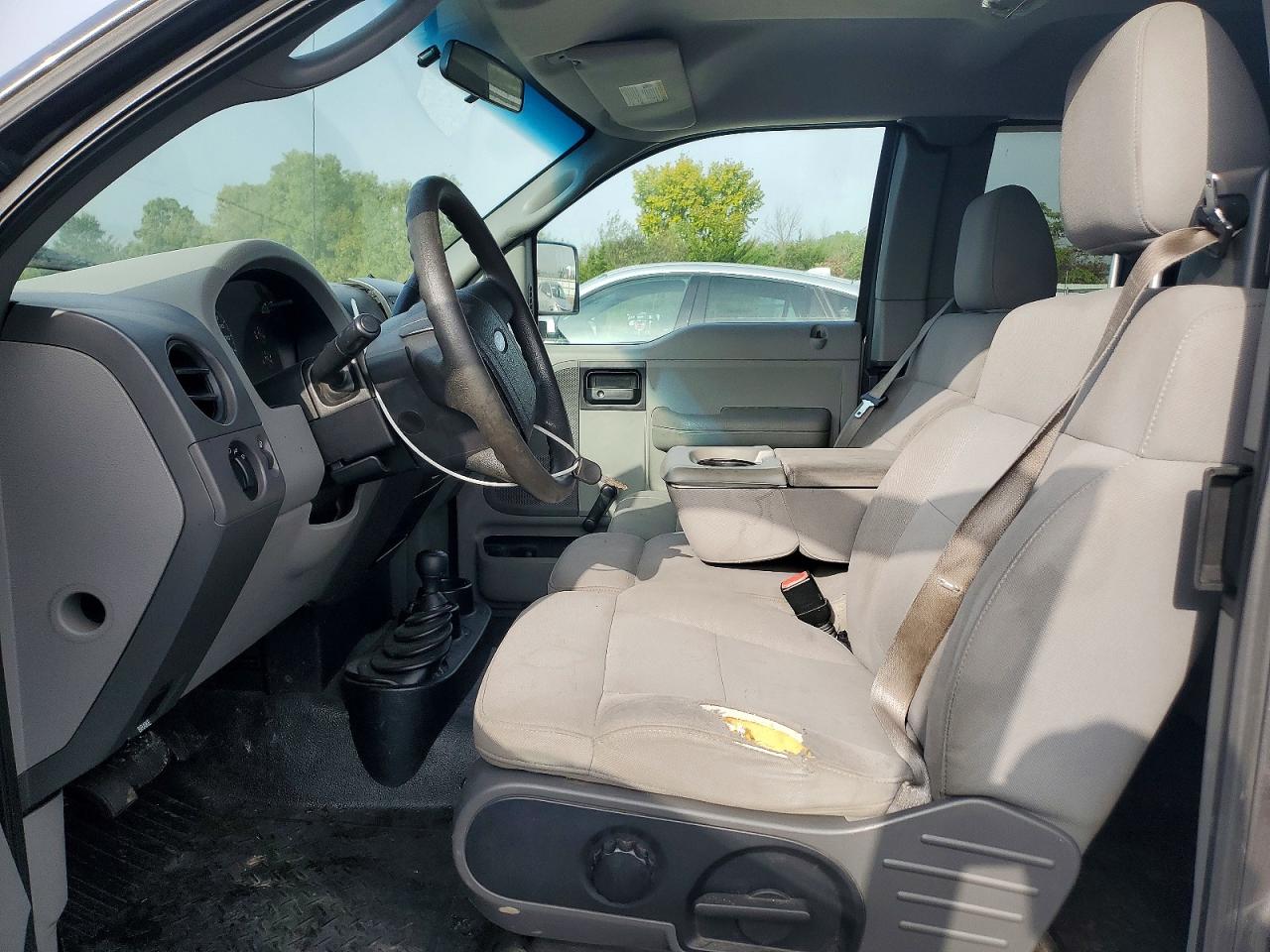2006 Ford F150 Gray vin: 1FTRX14W36NB00614