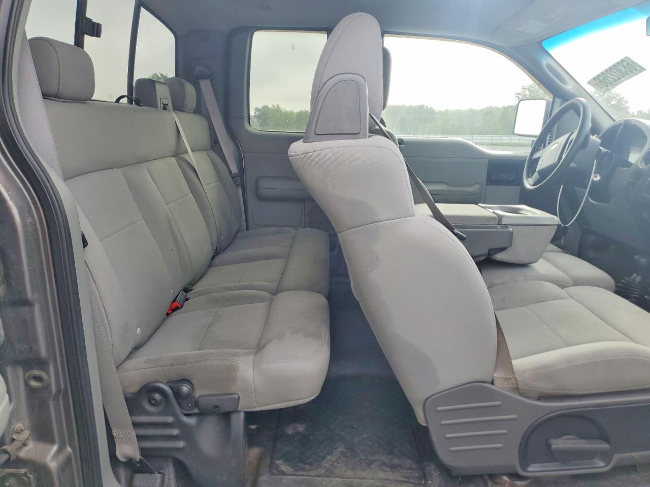 2006 Ford F150 Gray vin: 1FTRX14W36NB00614