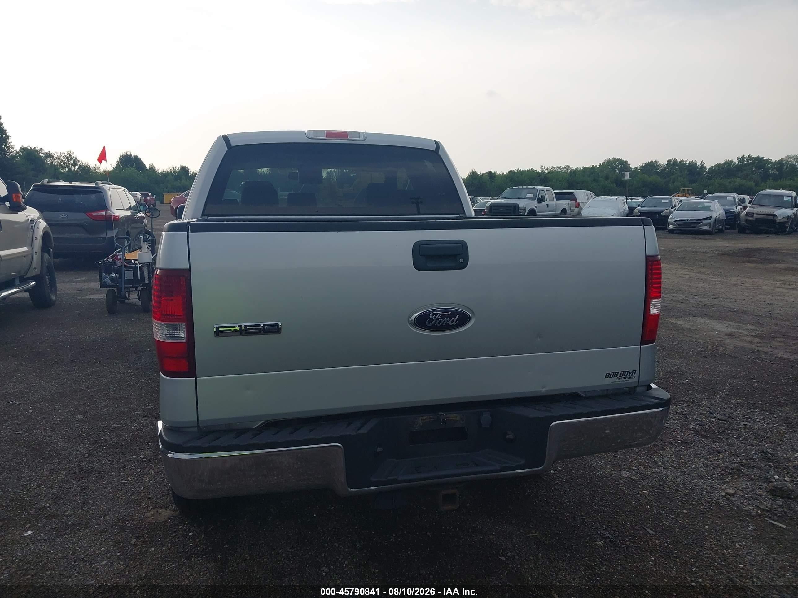 2008 Ford F-150 60th Anniversary/stx/xl/xlt Silver vin: 1FTRX14W38FB26725