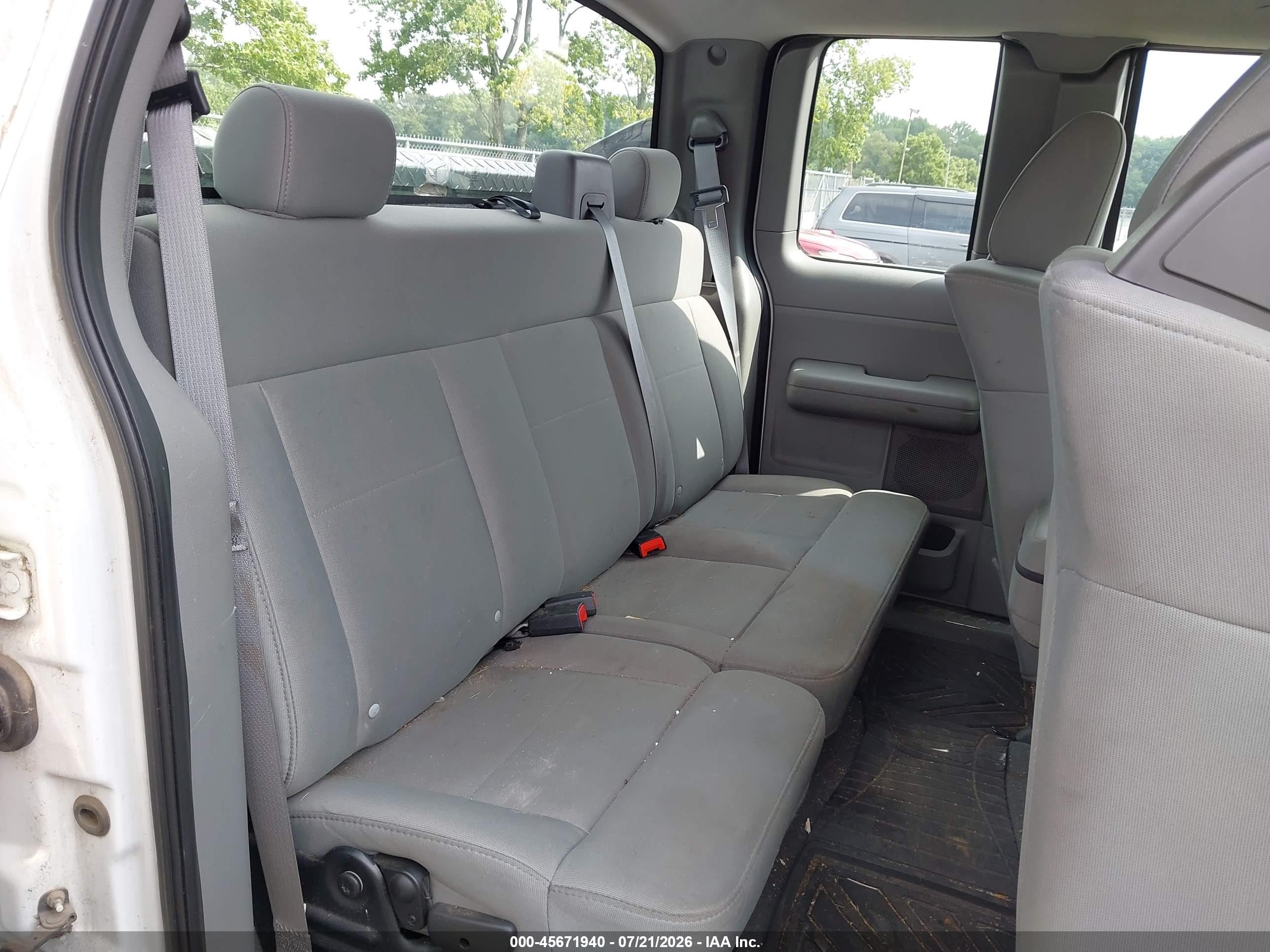 2008 Ford F-150 60th Anniversary/stx/xl/xlt White vin: 1FTRX14W38FB34677