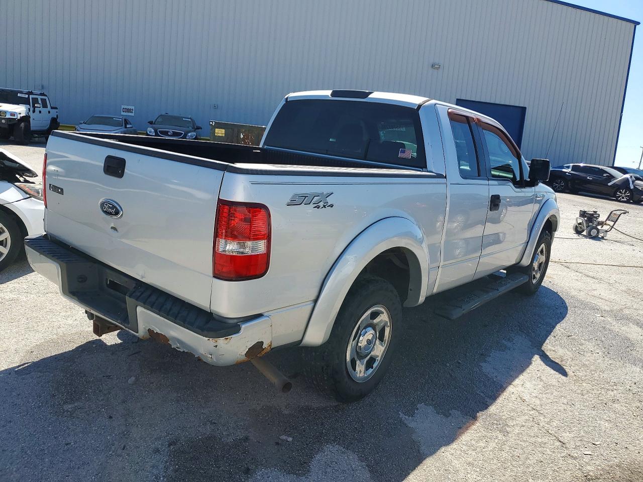 2005 Ford F150 Silver vin: 1FTRX14W45FB29757