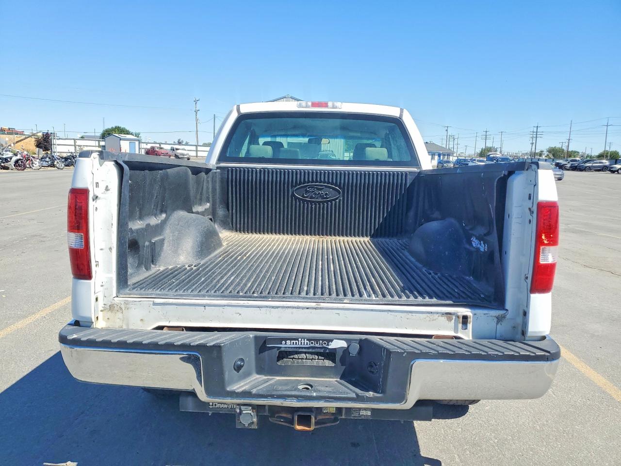 2007 Ford F150 White vin: 1FTRX14W47KD51905