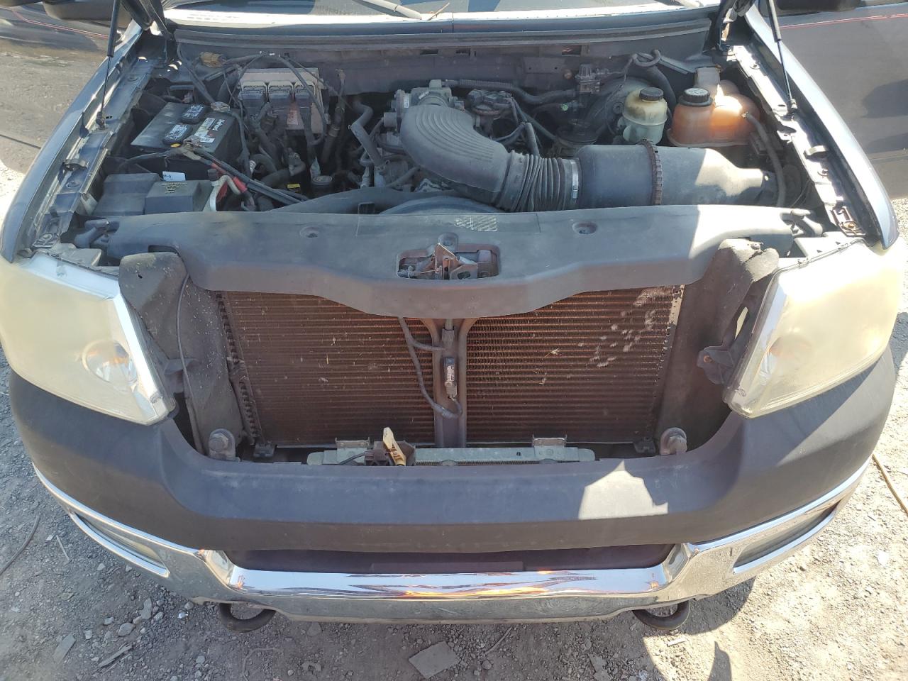 2005 Ford F150 Blue vin: 1FTRX14W55FA26962