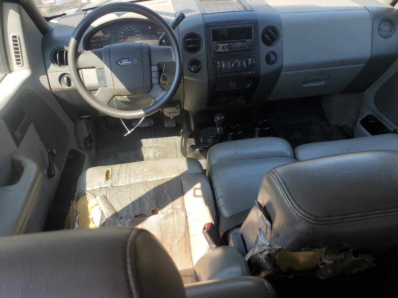 2005 Ford F150 Blue vin: 1FTRX14W55FA26962