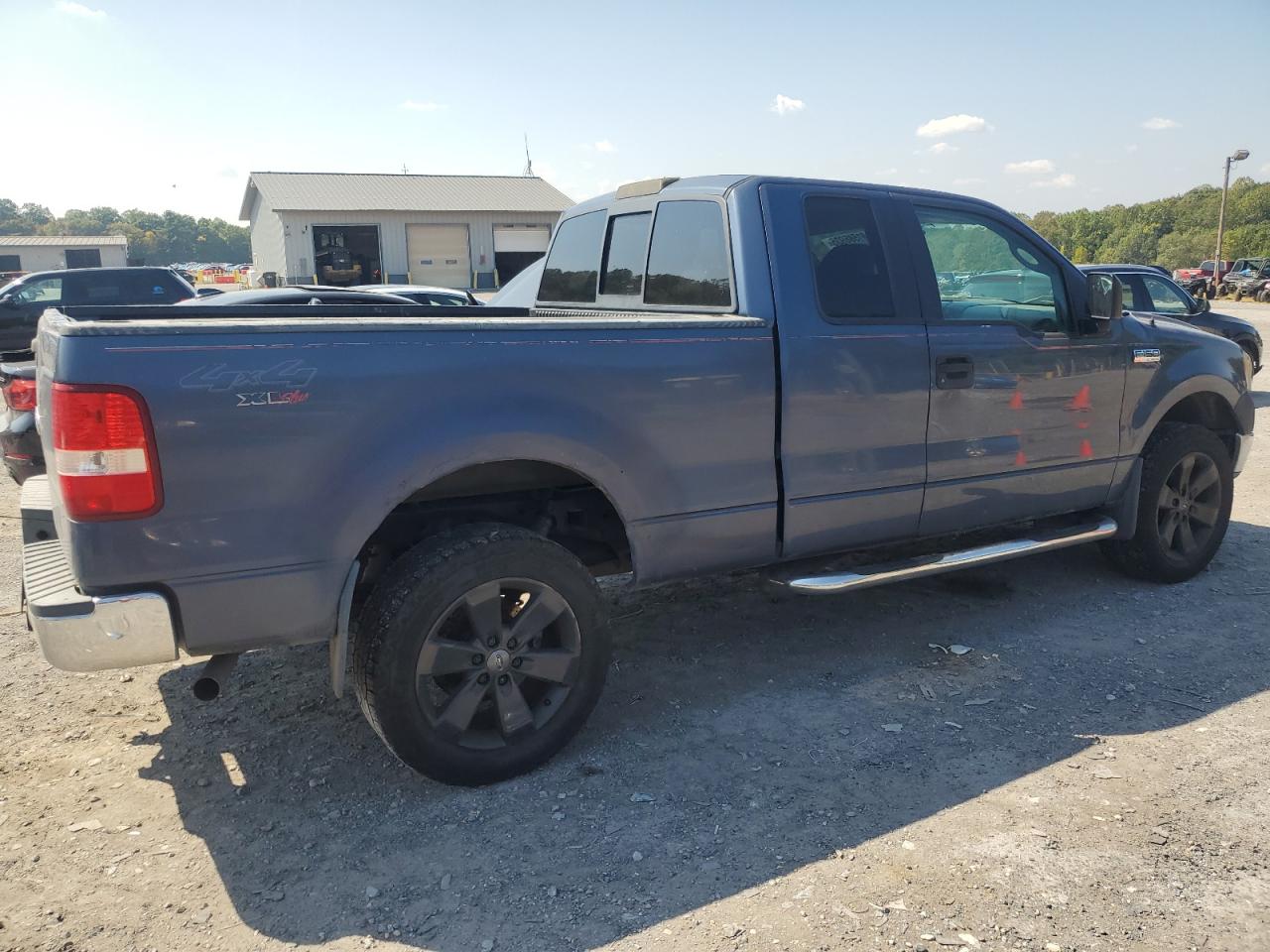 2005 Ford F150 Blue vin: 1FTRX14W55FA26962