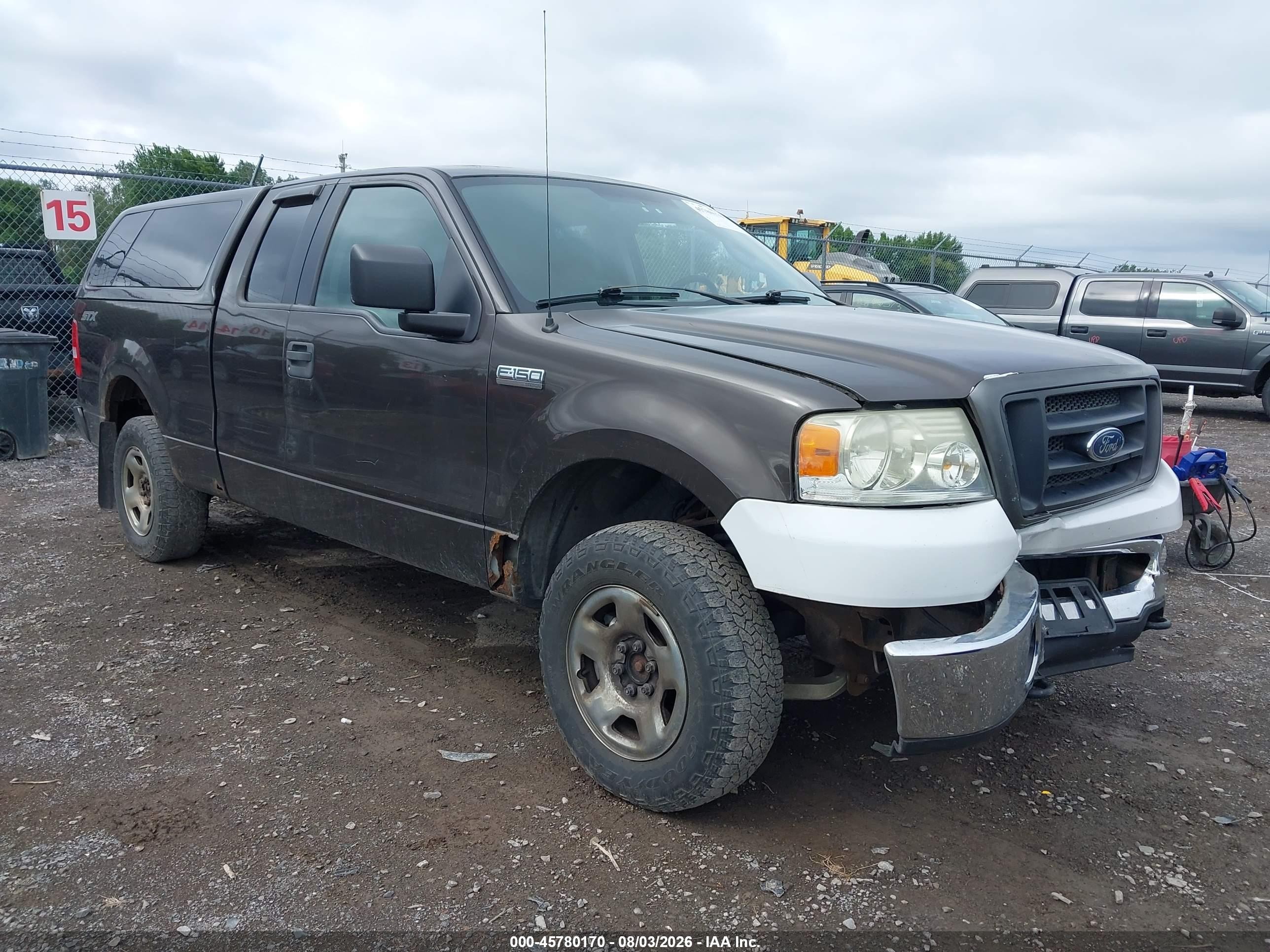 2006 Ford F-150 Stx/xl/xlt Dark Brown vin: 1FTRX14W56KB93542