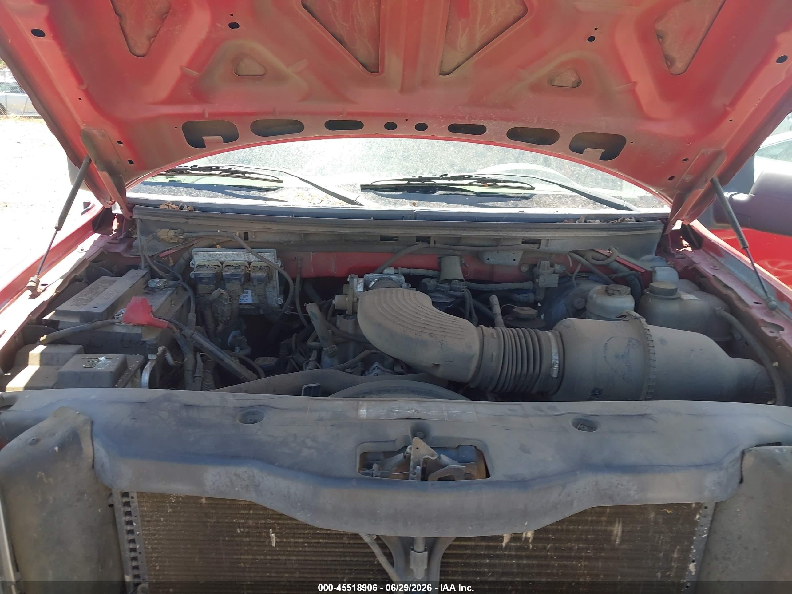 2006 Ford F-150 Stx/xl/xlt Красный vin: 1FTRX14W56KD29362