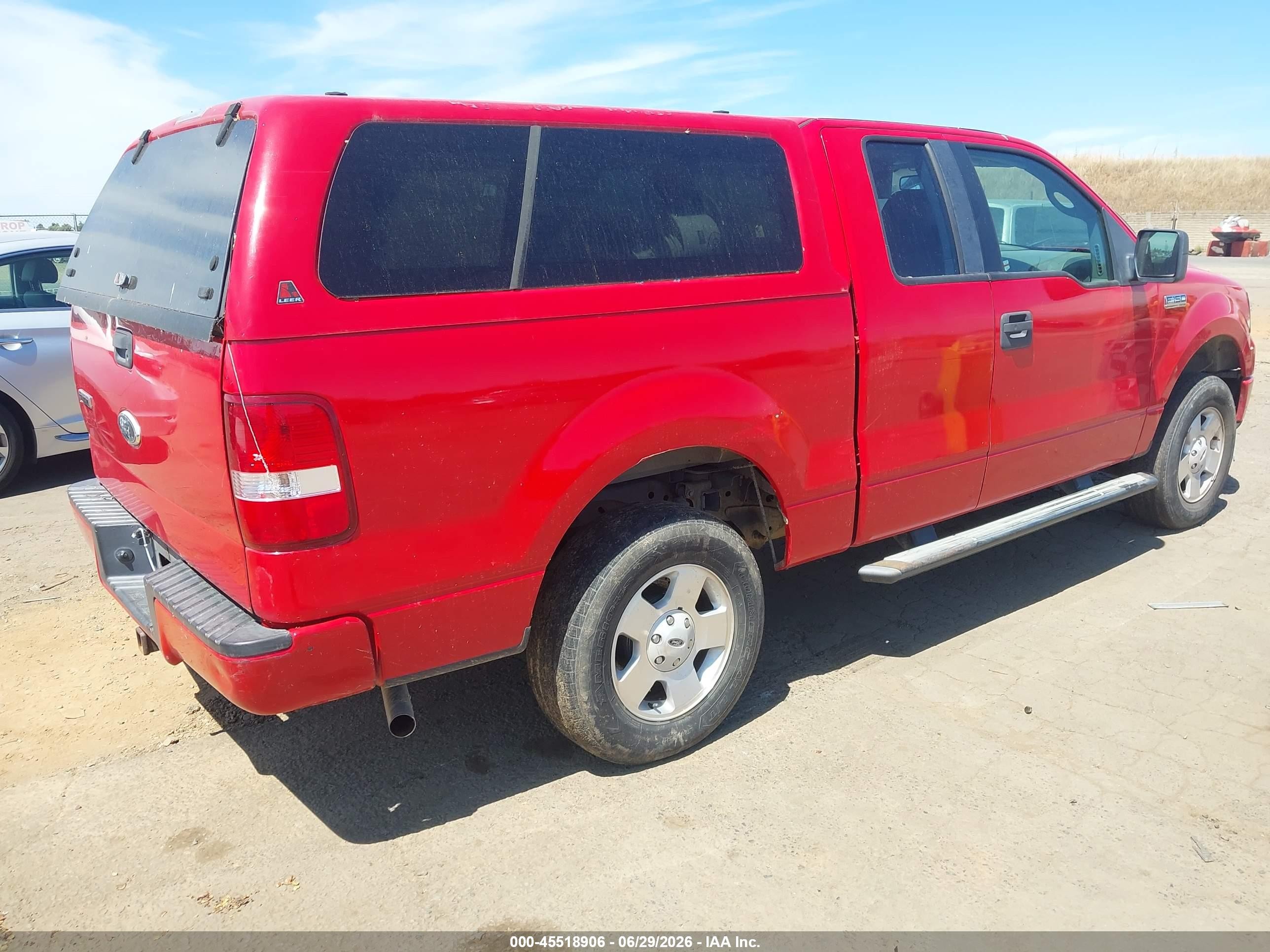 2006 Ford F-150 Stx/xl/xlt Красный vin: 1FTRX14W56KD29362
