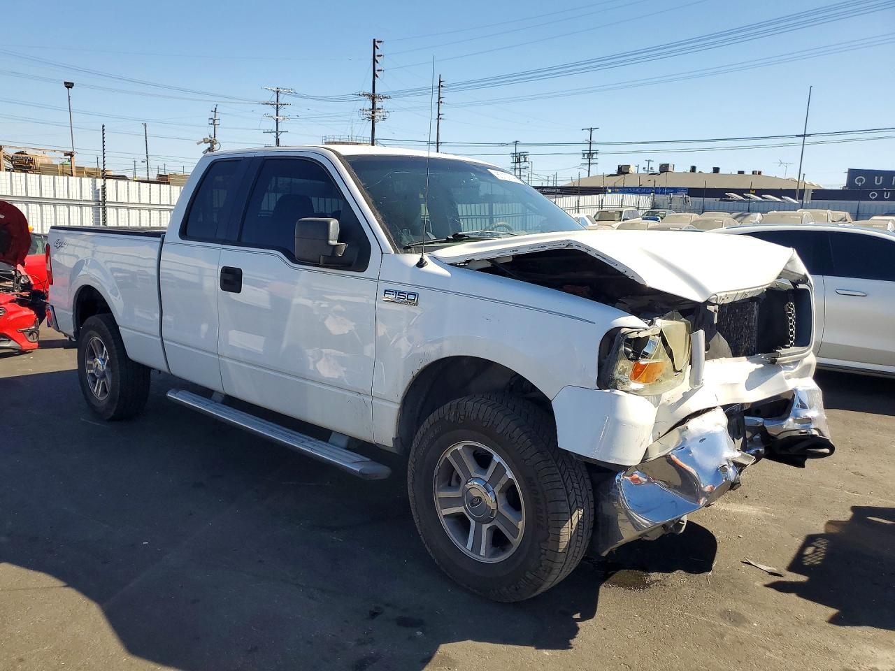 2006 Ford F150 Белый vin: 1FTRX14W56NA81211