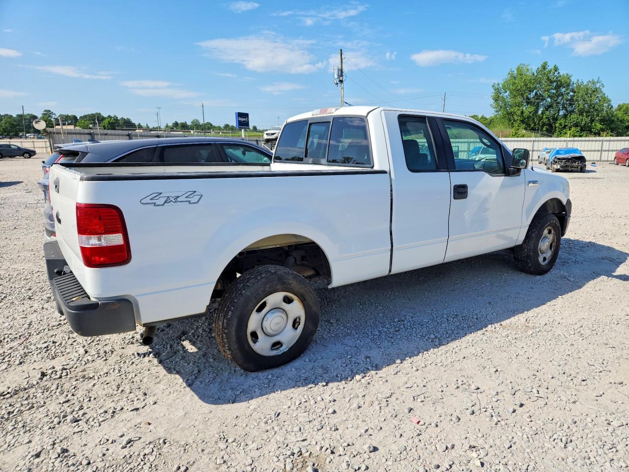 2006 Ford F150 White vin: 1FTRX14W56NB32772