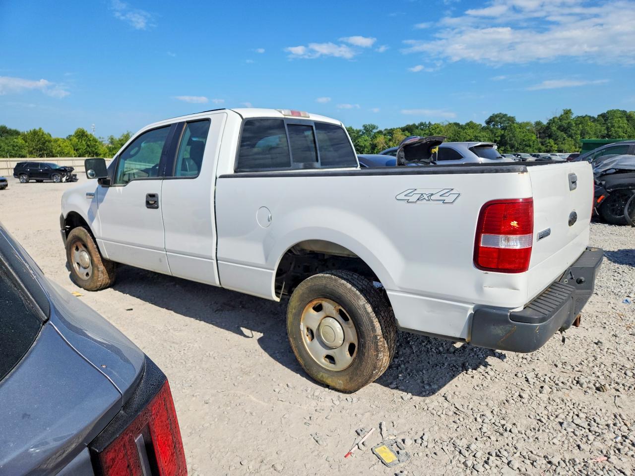 2006 Ford F150 White vin: 1FTRX14W56NB32772