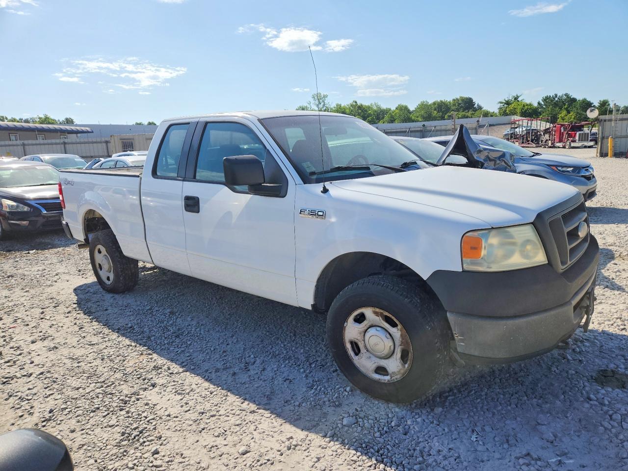 2006 Ford F150 White vin: 1FTRX14W56NB32772