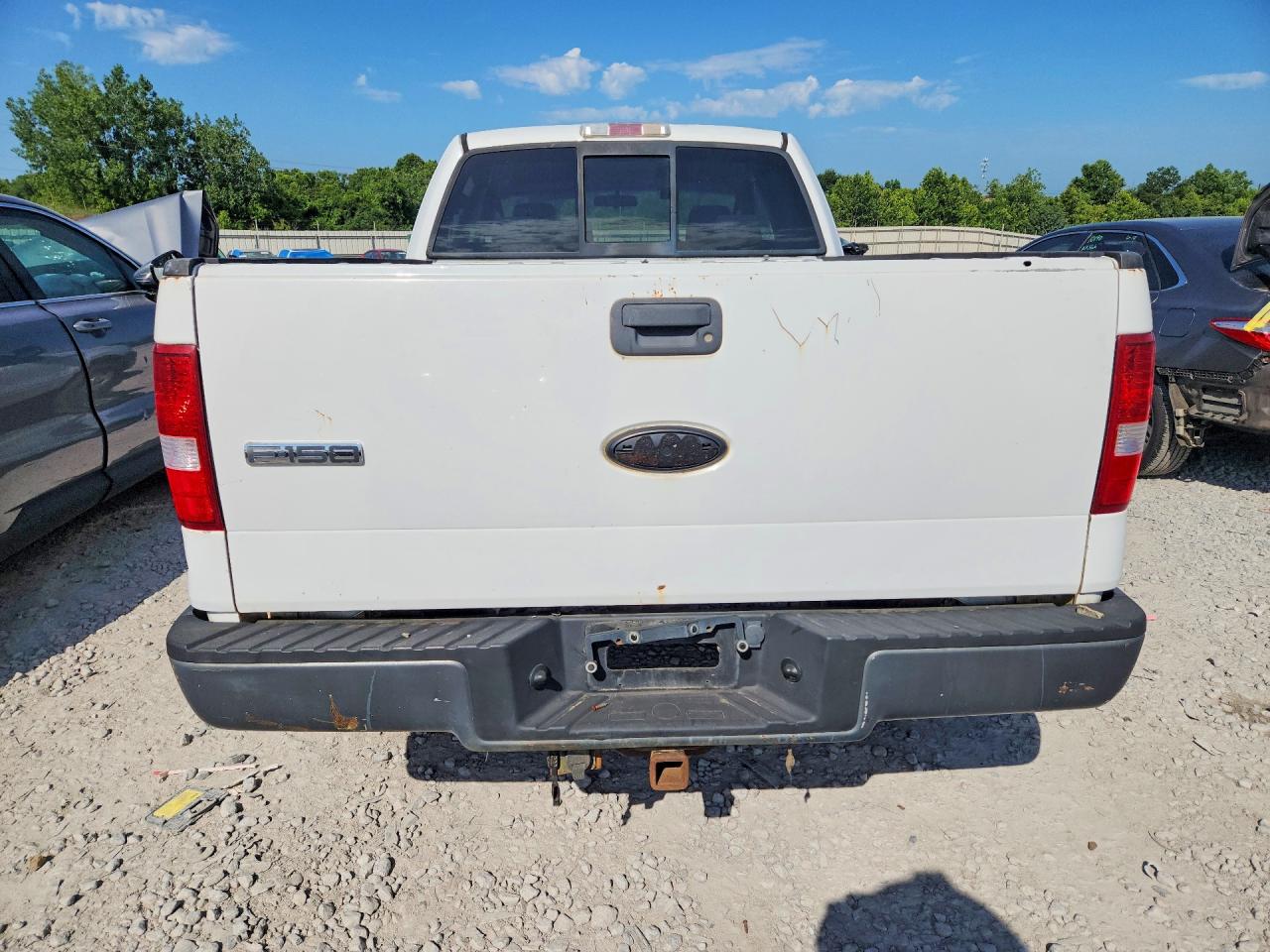 2006 Ford F150 White vin: 1FTRX14W56NB32772