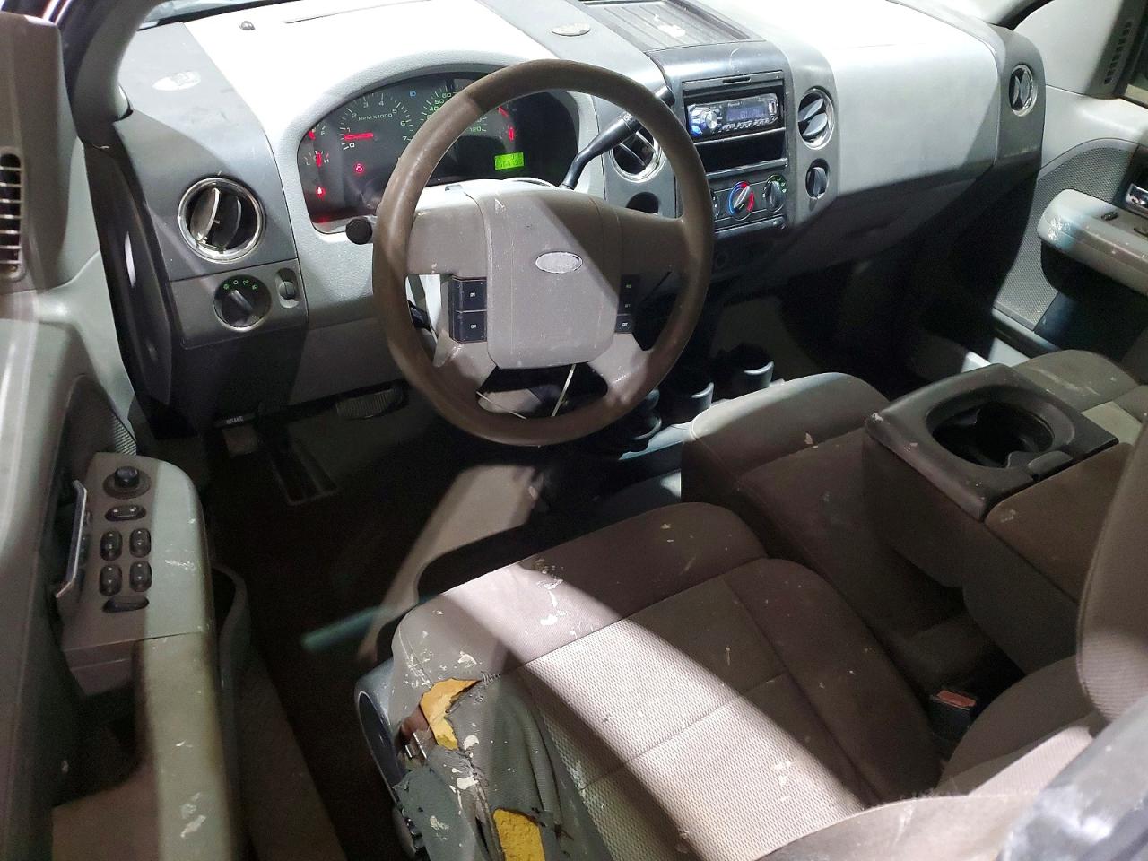 2006 Ford F150 Gray vin: 1FTRX14W56NB62628