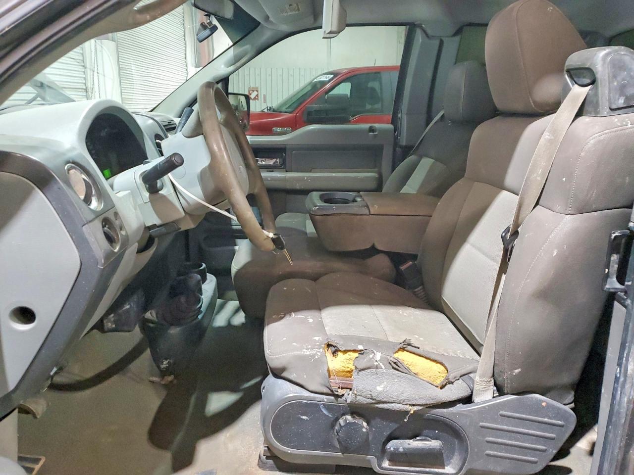 2006 Ford F150 Gray vin: 1FTRX14W56NB62628