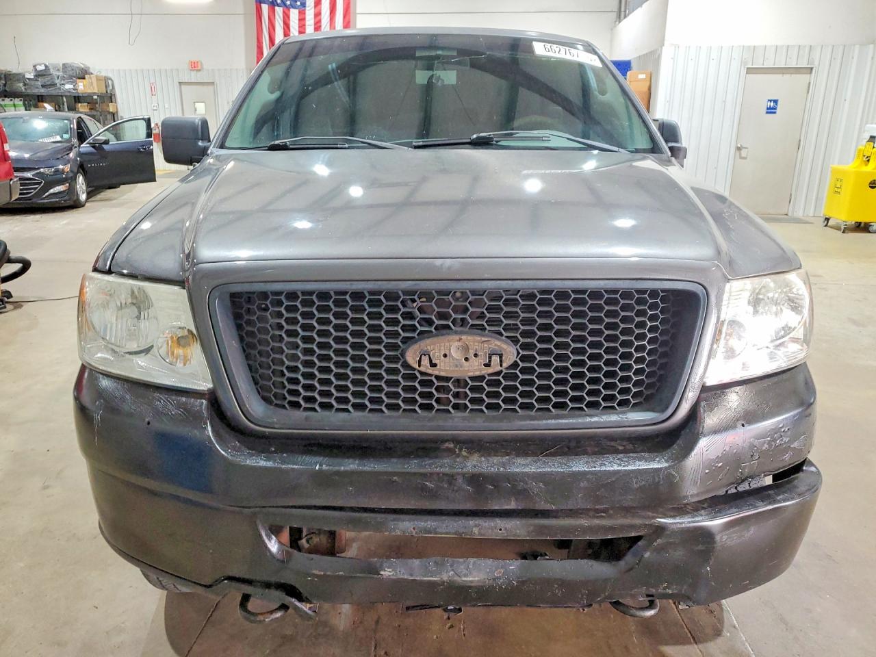 2006 Ford F150 Gray vin: 1FTRX14W56NB62628
