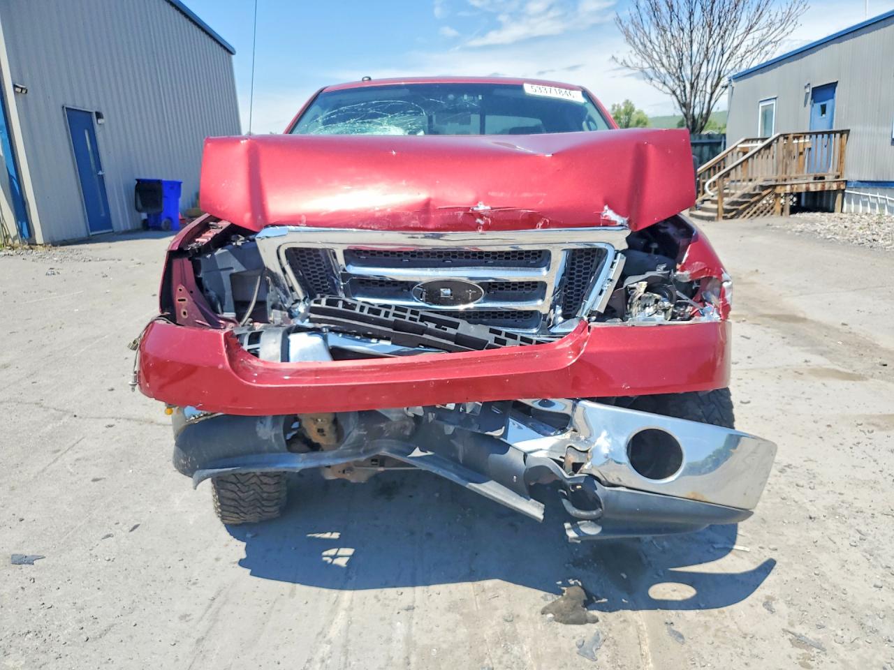 2008 Ford F150 Red vin: 1FTRX14W58FA82744