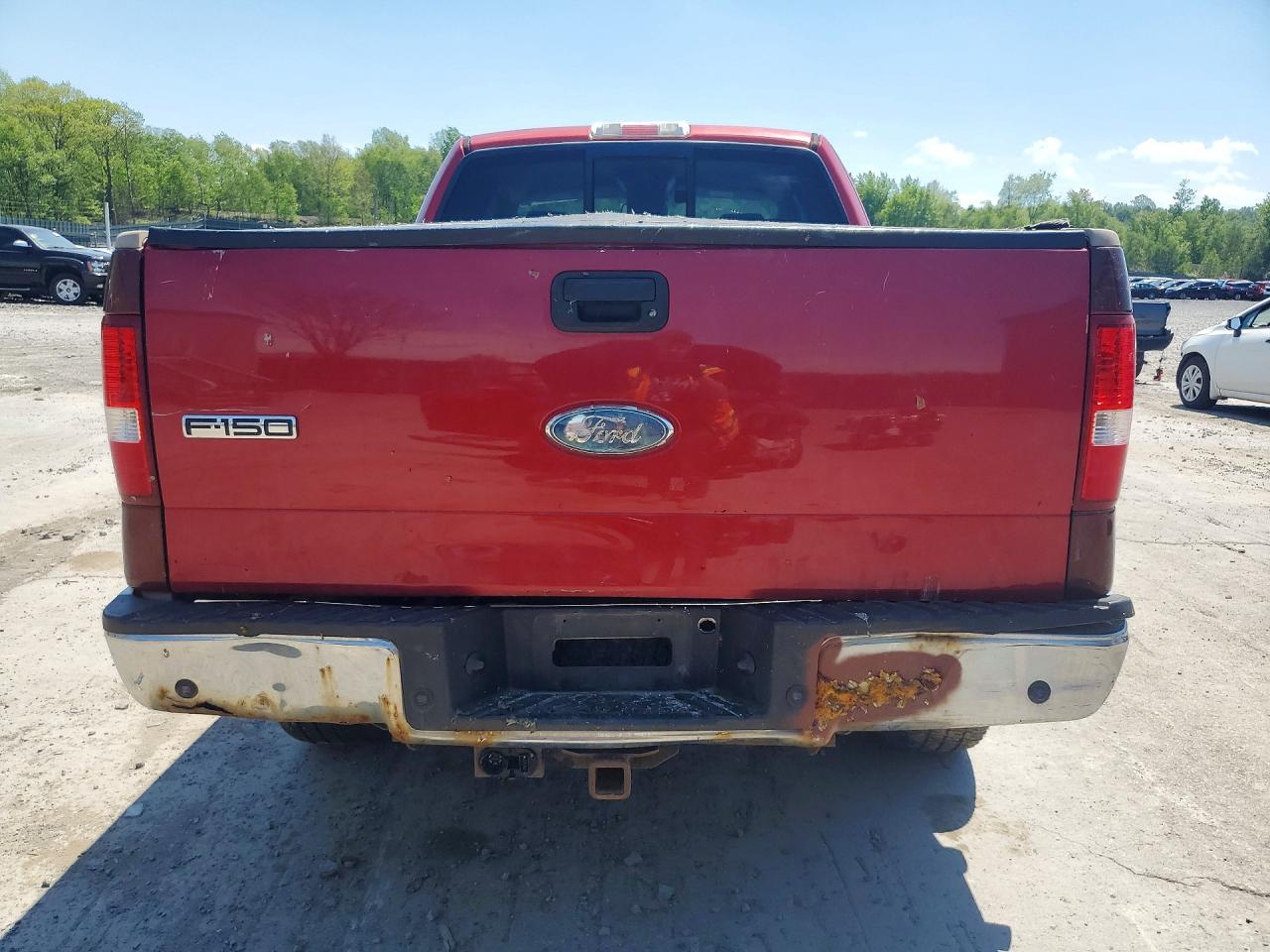 2008 Ford F150 Red vin: 1FTRX14W58FA82744