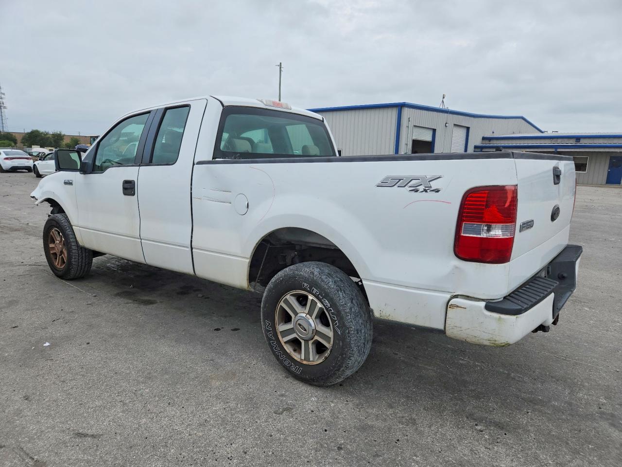 2008 Ford F150 White vin: 1FTRX14W58FC01554