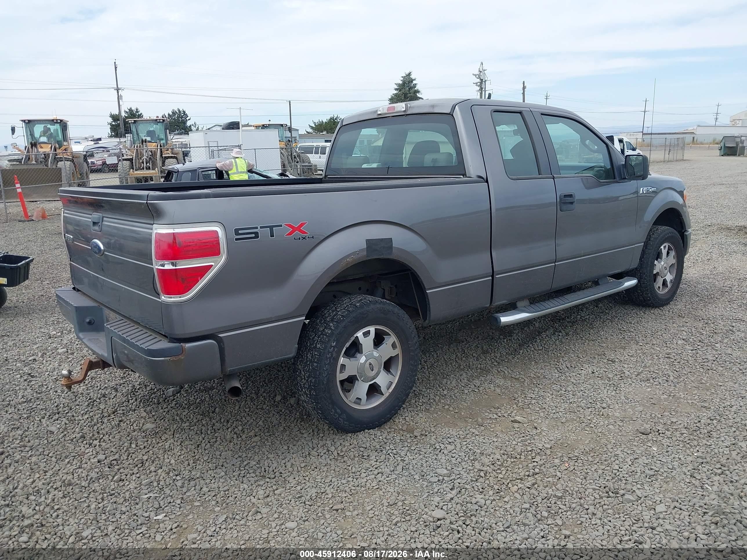 2009 Ford F-150 Stx/xl Gray vin: 1FTRX14W59FB09510