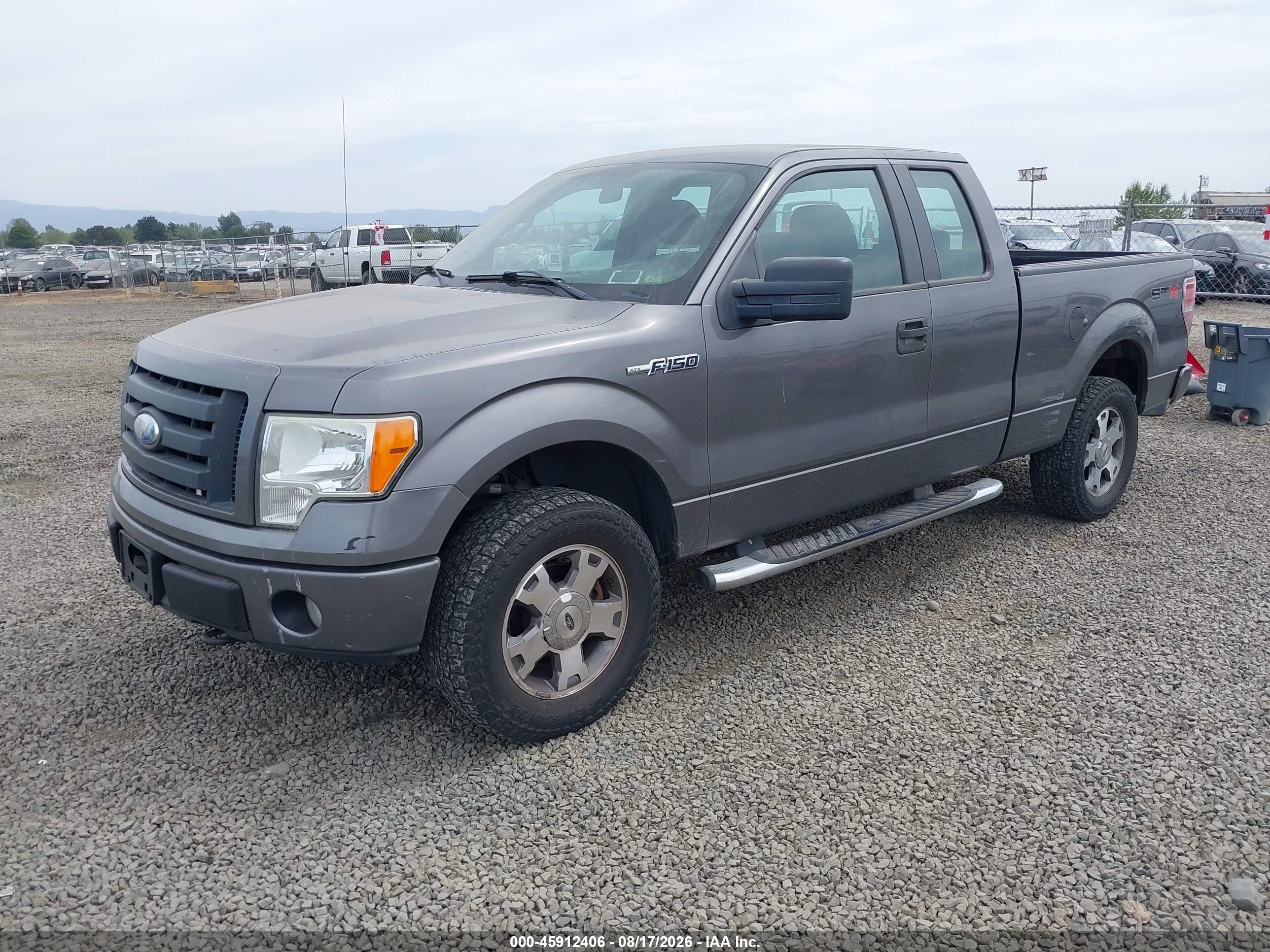 2009 Ford F-150 Stx/xl Gray vin: 1FTRX14W59FB09510