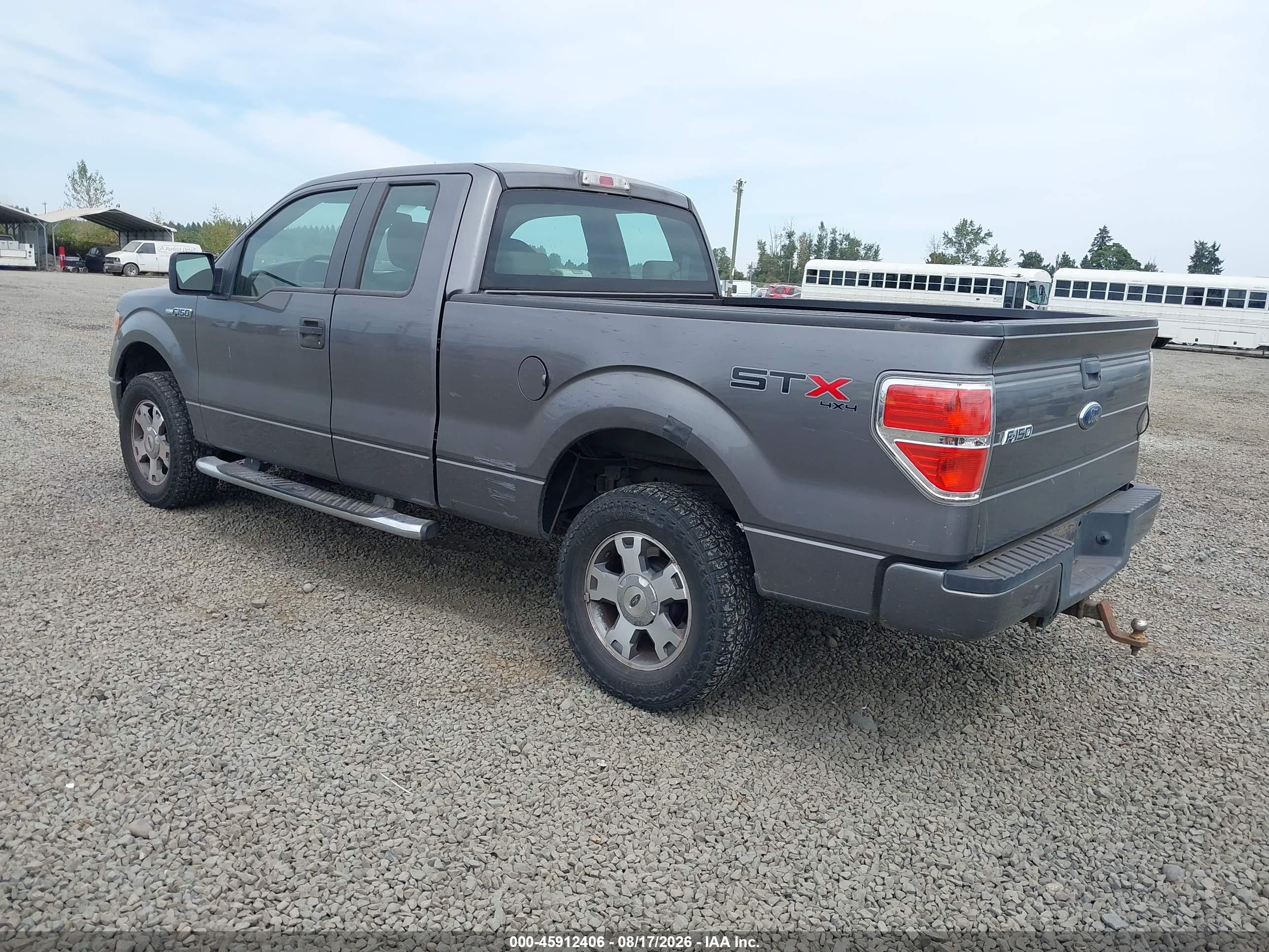 2009 Ford F-150 Stx/xl Gray vin: 1FTRX14W59FB09510