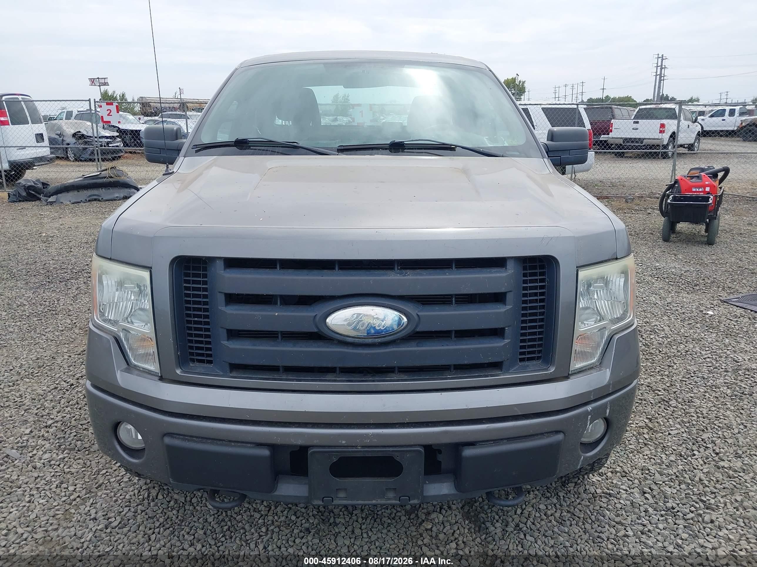 2009 Ford F-150 Stx/xl Gray vin: 1FTRX14W59FB09510