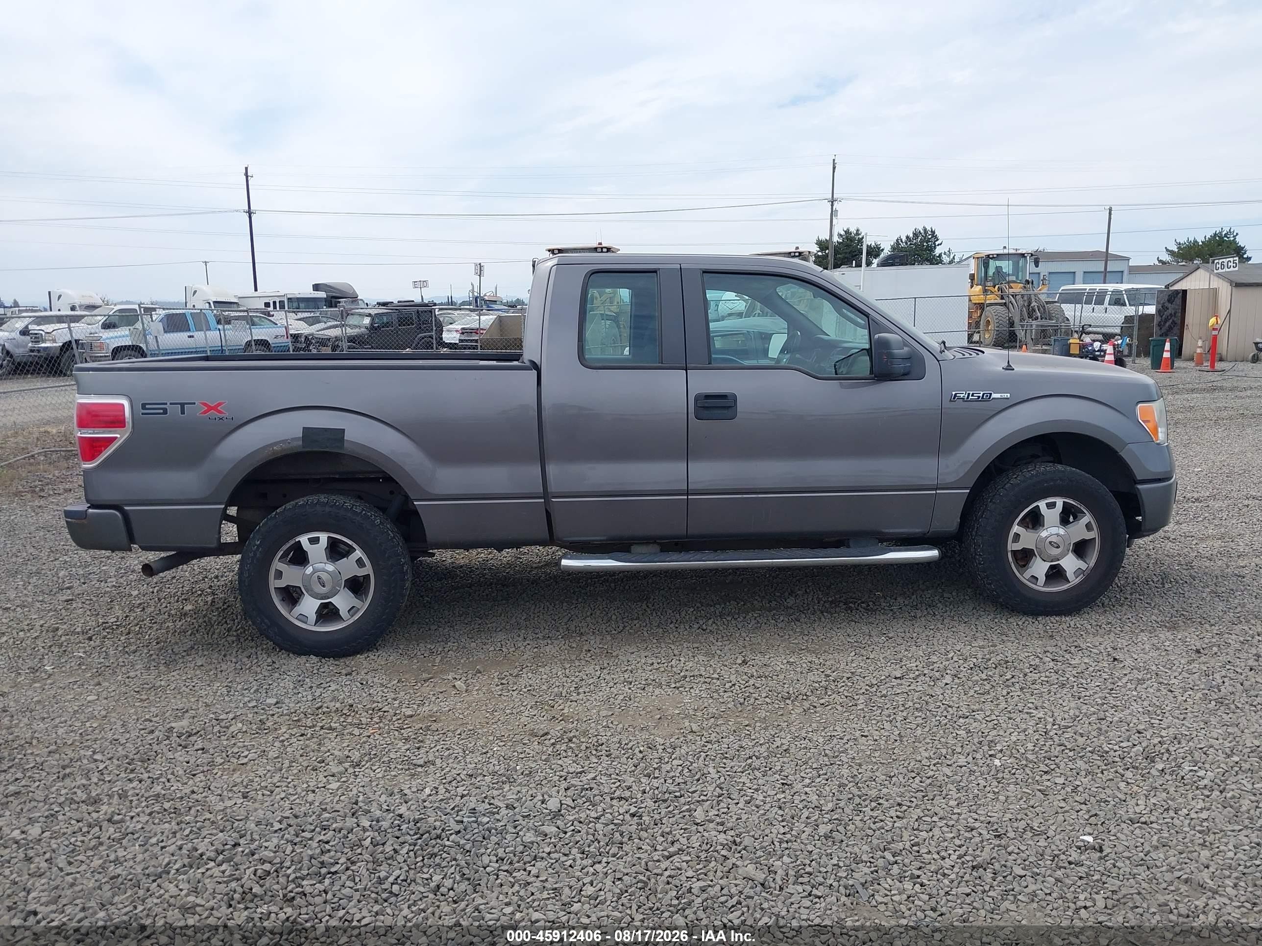 2009 Ford F-150 Stx/xl Gray vin: 1FTRX14W59FB09510