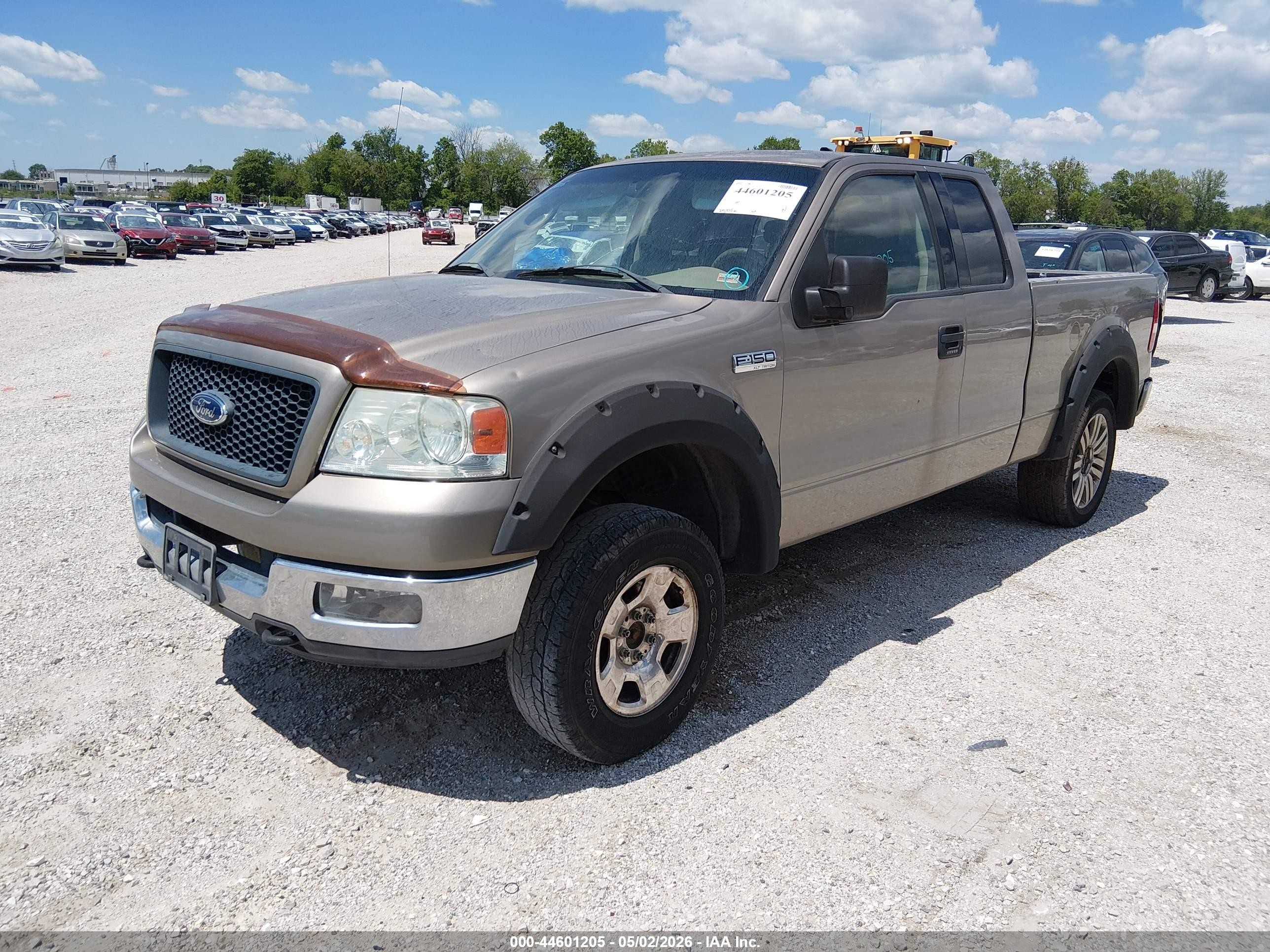2004 Ford F-150 Stx/xl/xlt Beige vin: 1FTRX14W64NA81067